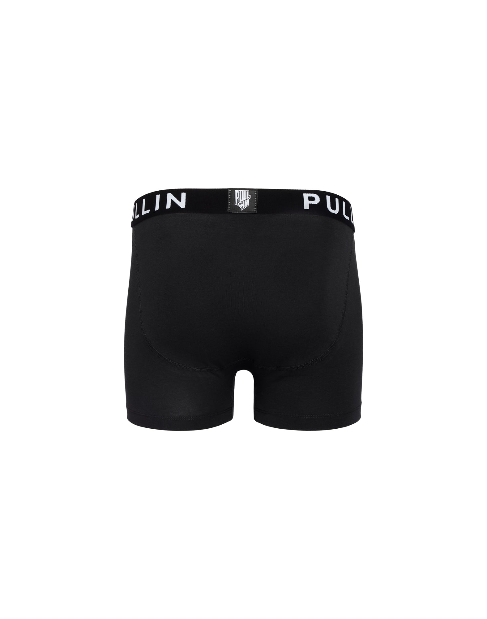 boxer court coton noir PULLIN en coton
