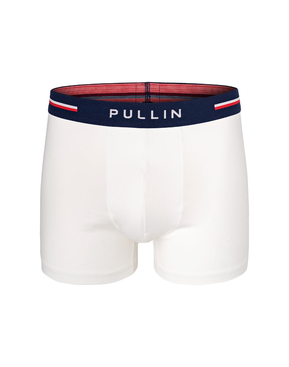 boxer court coton blanco PULLIN en coton