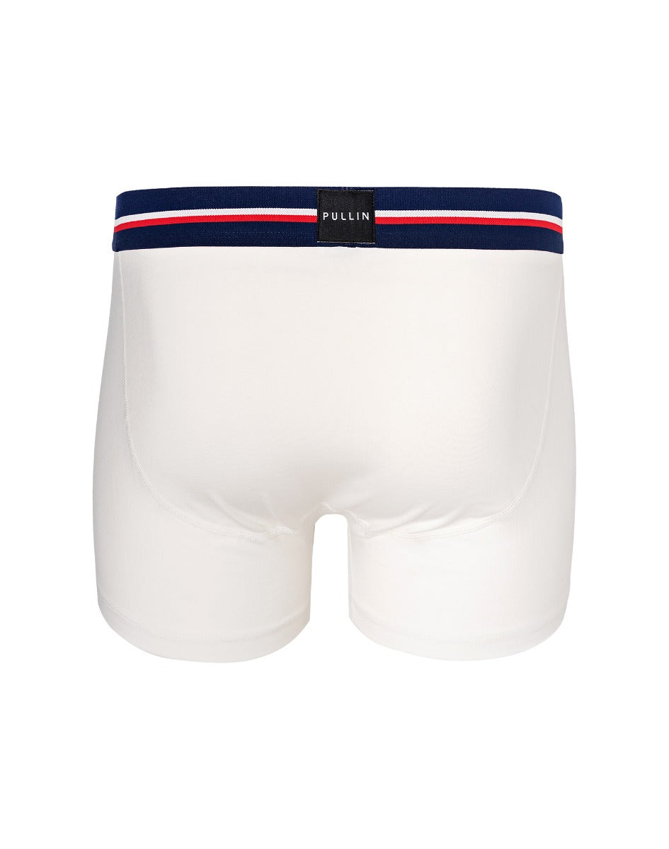 boxer court coton blanco PULLIN en coton