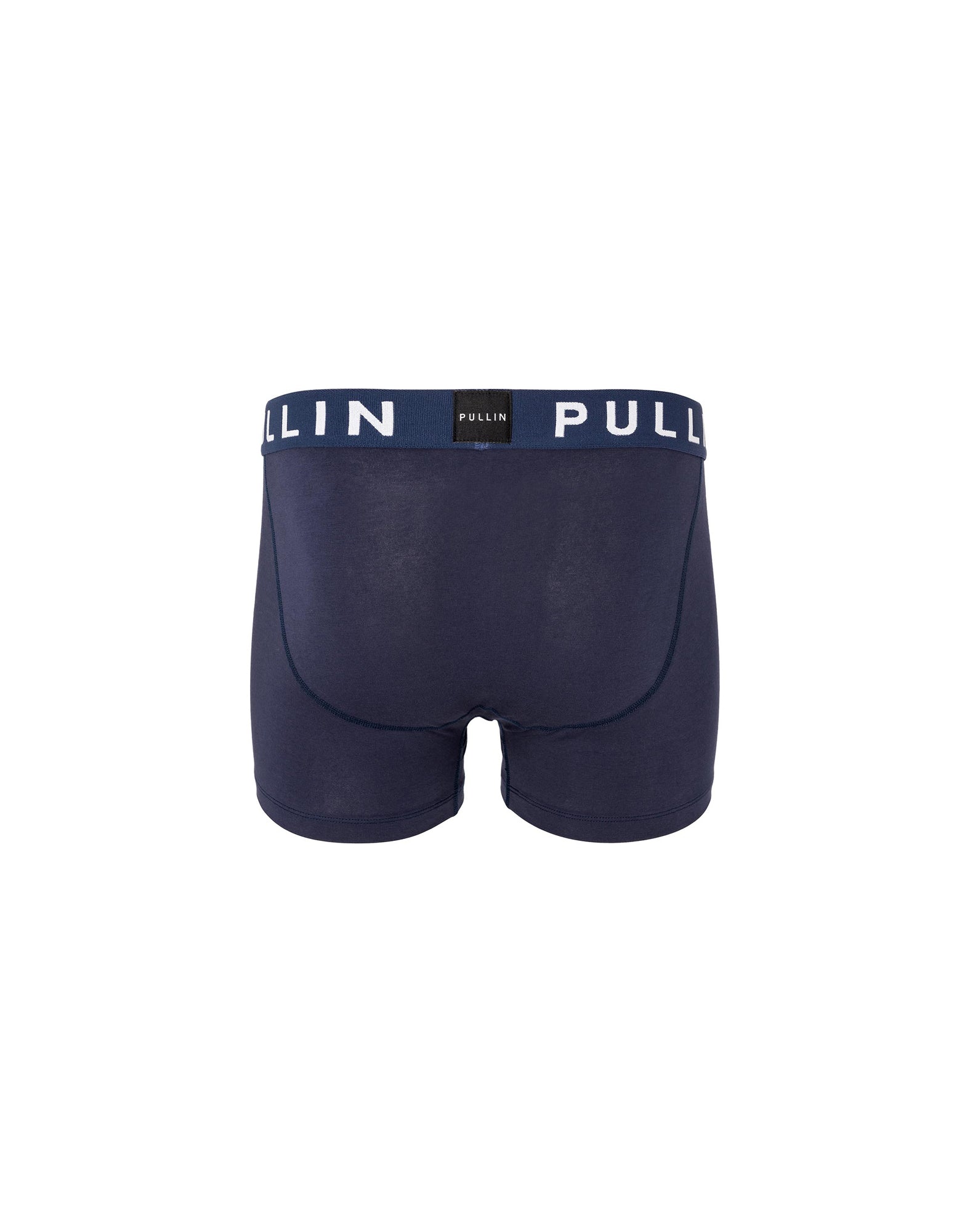 boxer court navy PULLIN en coton