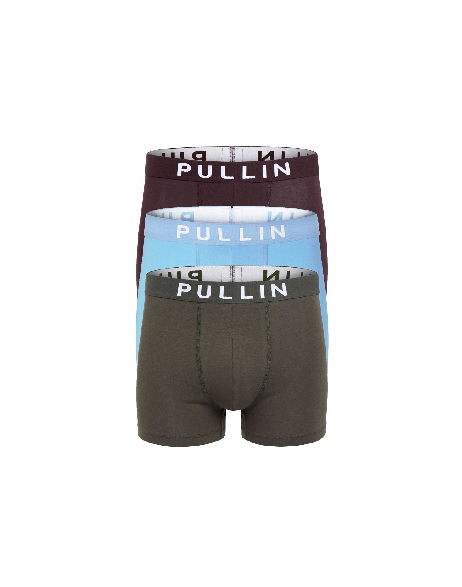 pack de 3 boxers homme boxer court pack20 PULLIN en coton