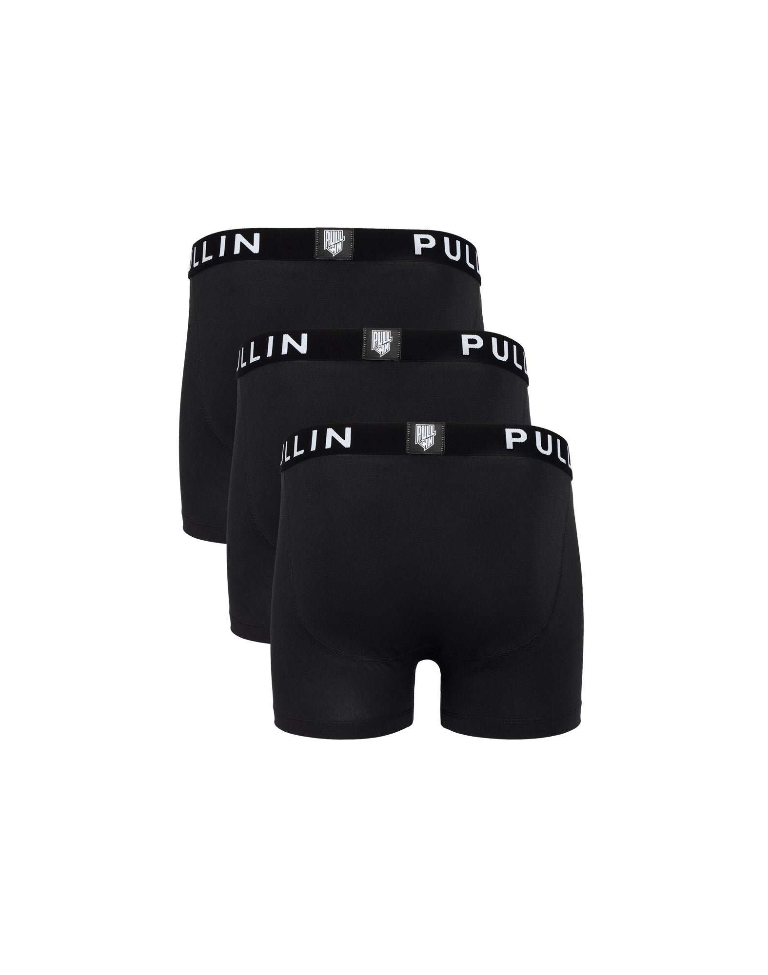 pack de 3 boxers courts coton black PULLIN en coton