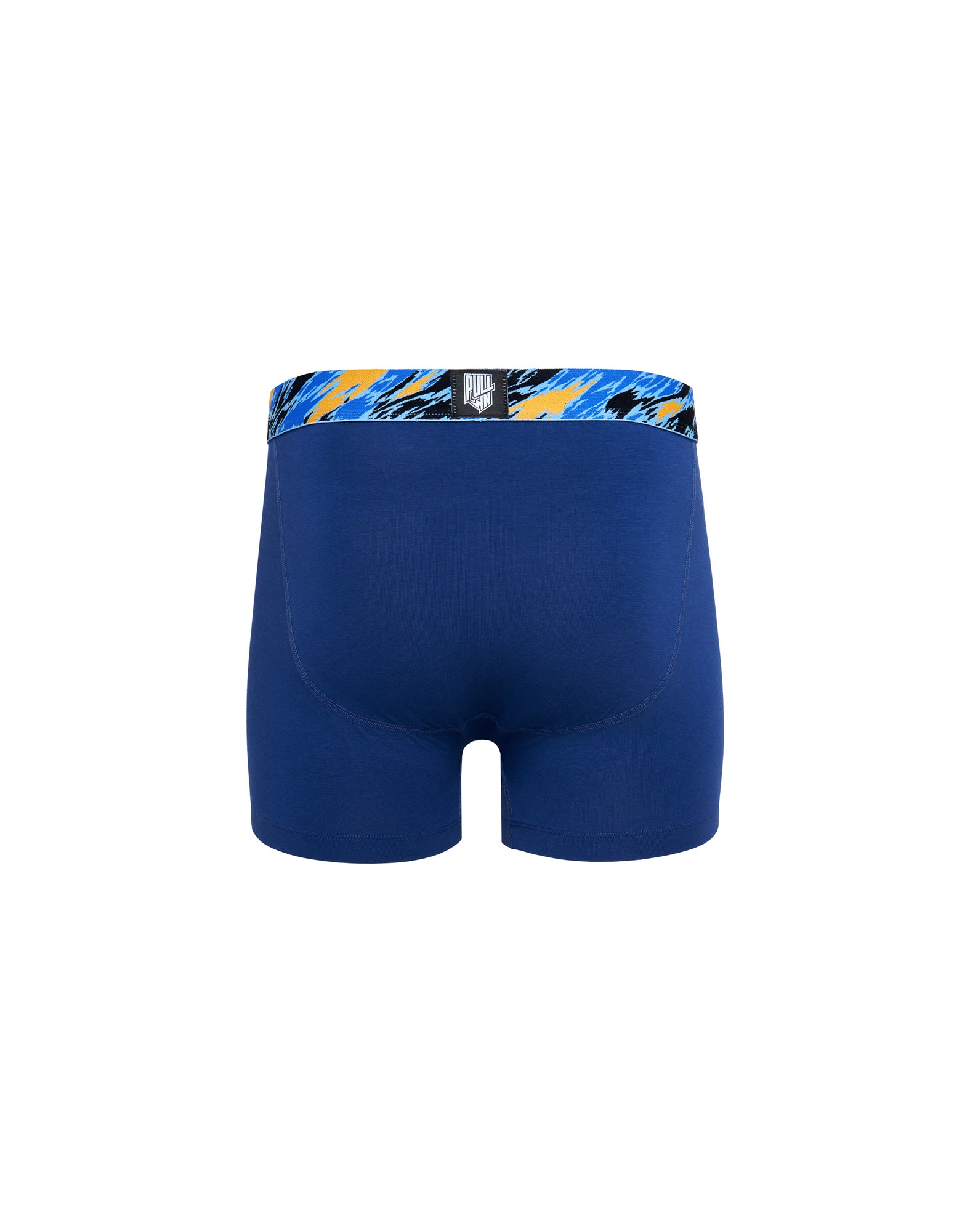 boxer court zebrablue PULLIN en coton