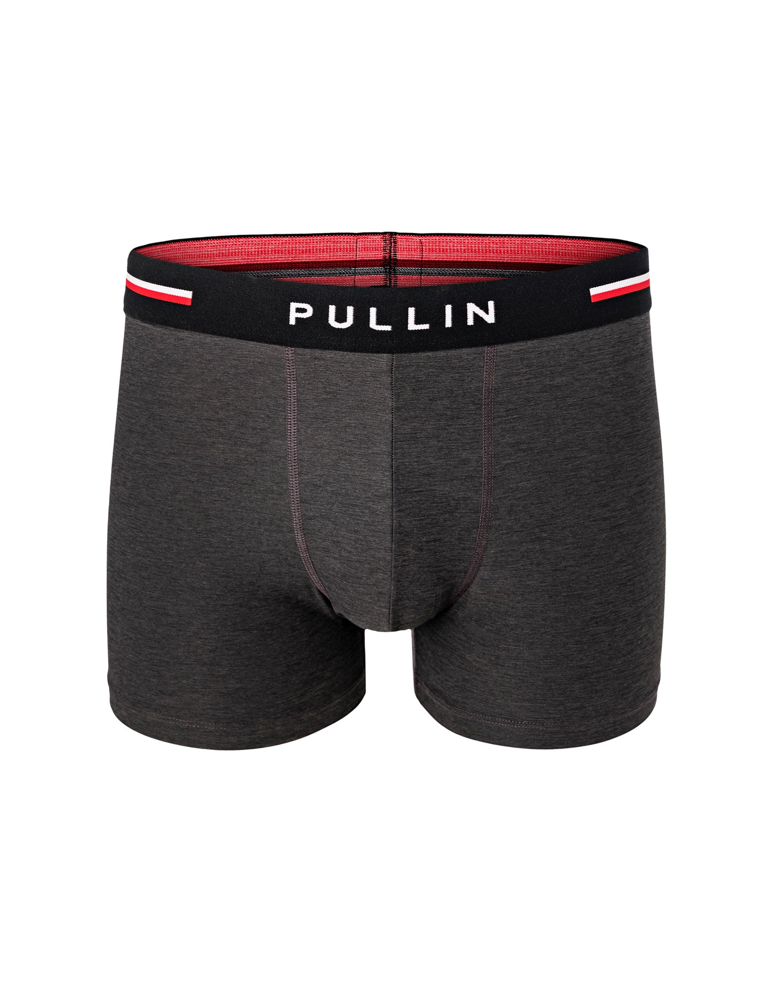 boxer court uni darkgrey PULLIN en polyamide