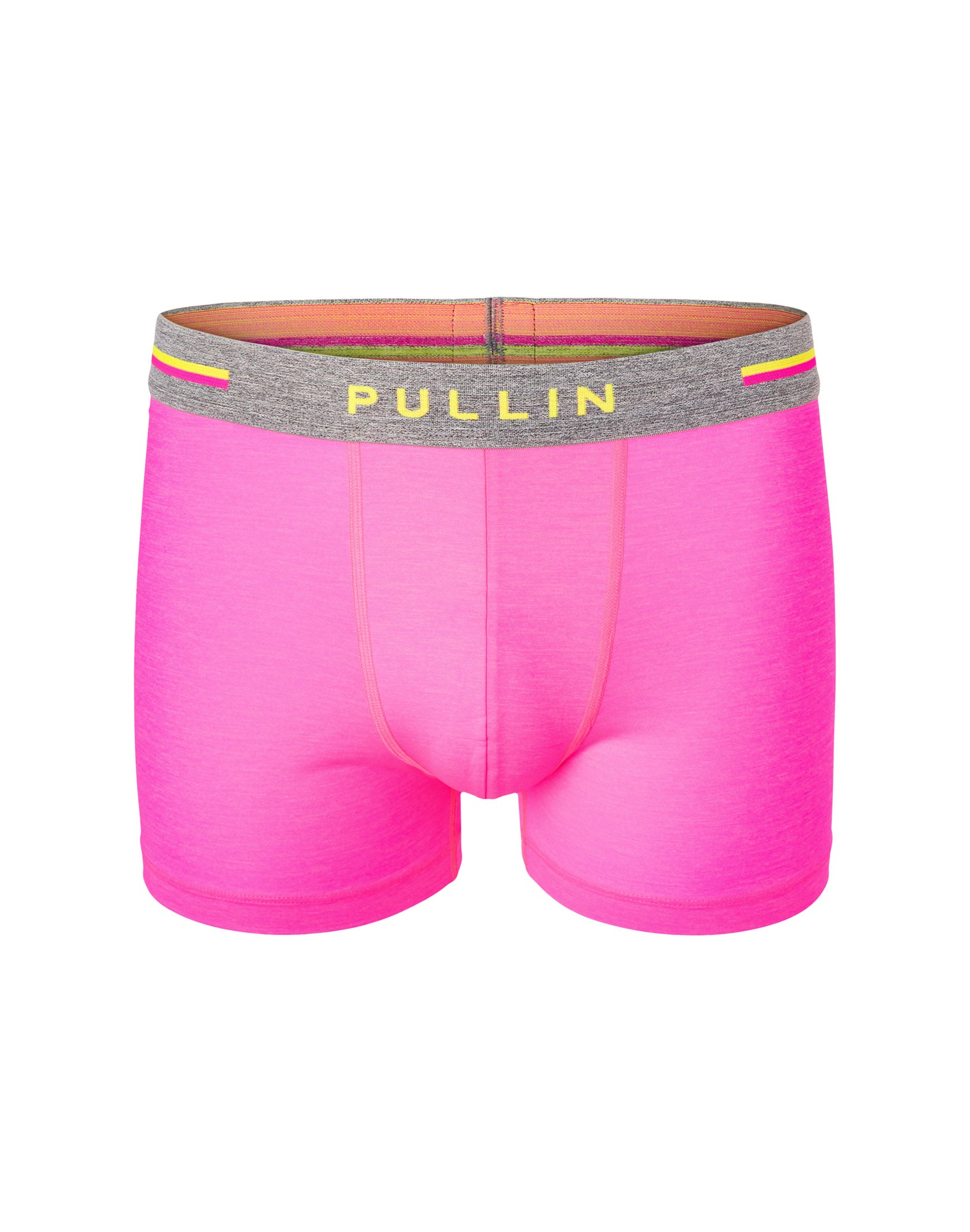 boxer court uni manga PULLIN en polyester