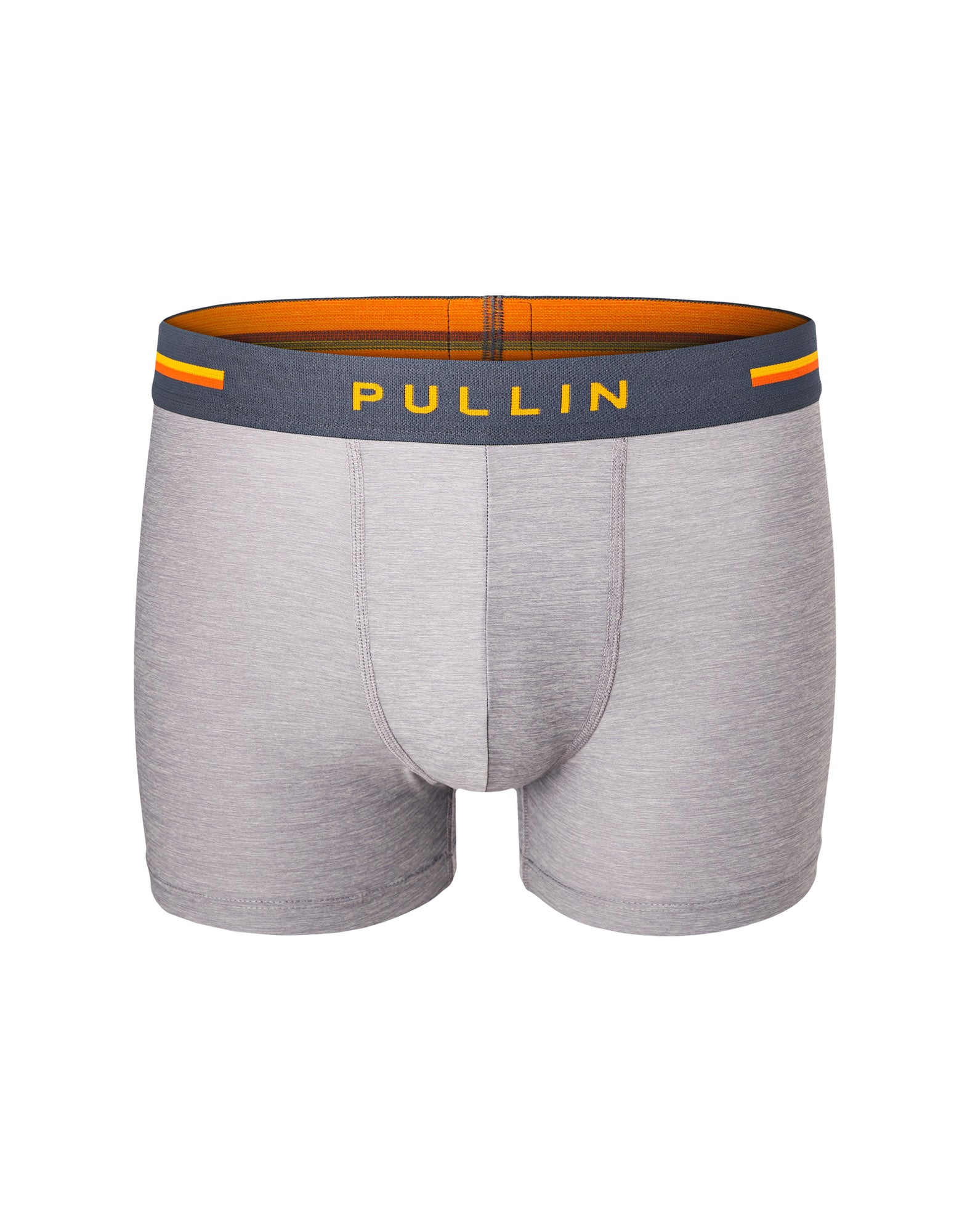 boxer court uni silver PULLIN en polyester