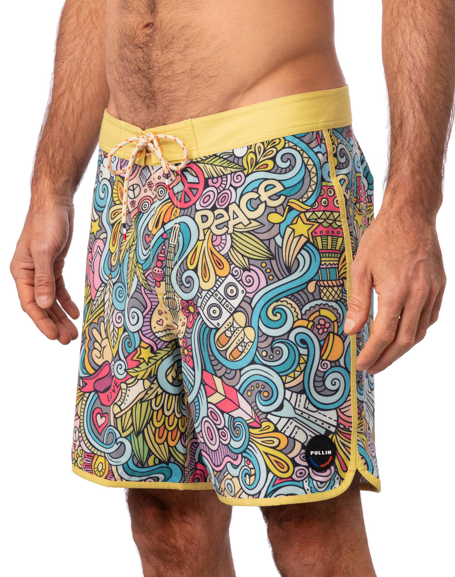 short de bain hippie PULLIN en polyester