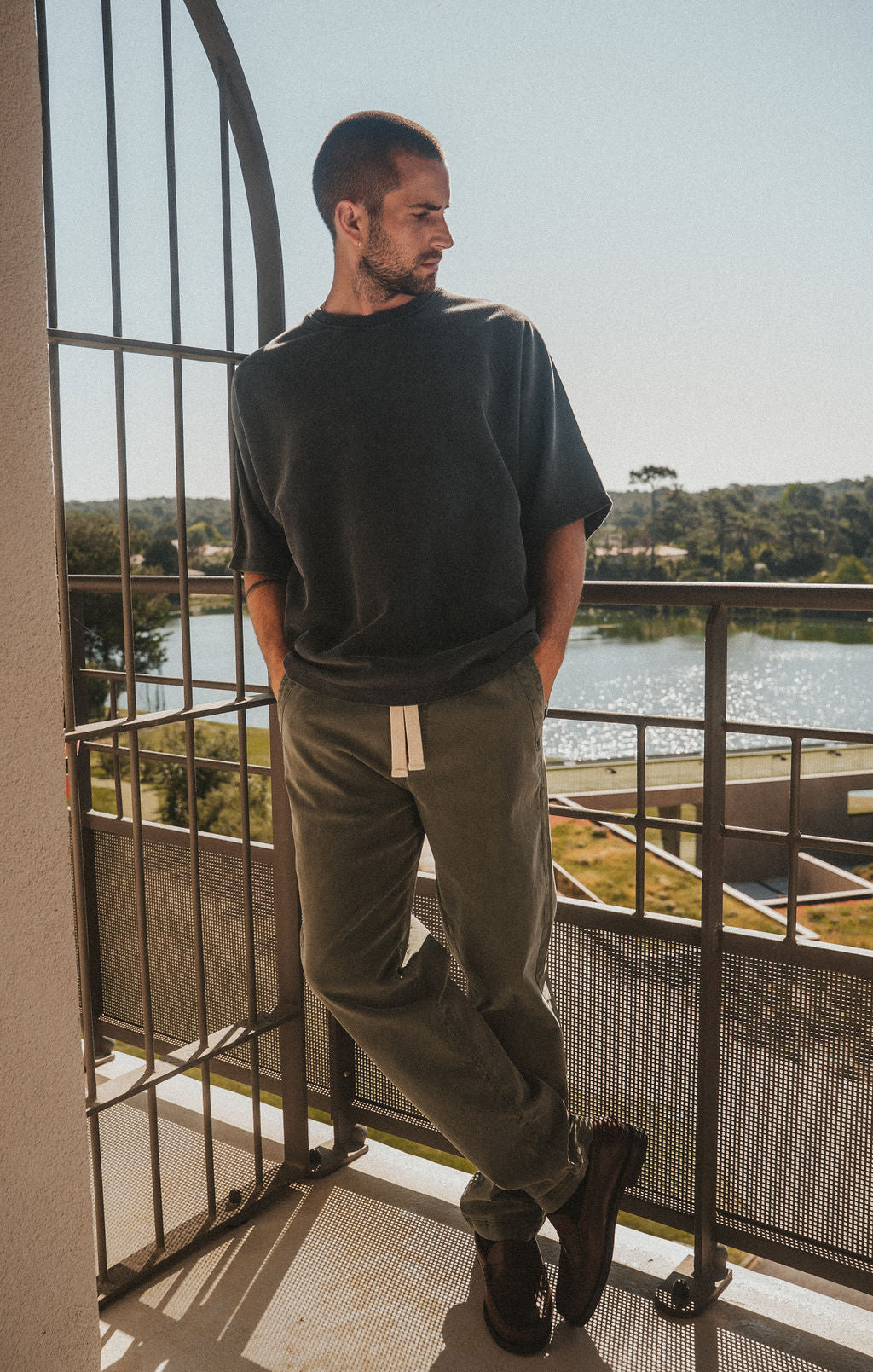 LOOSE PIZA PANTS