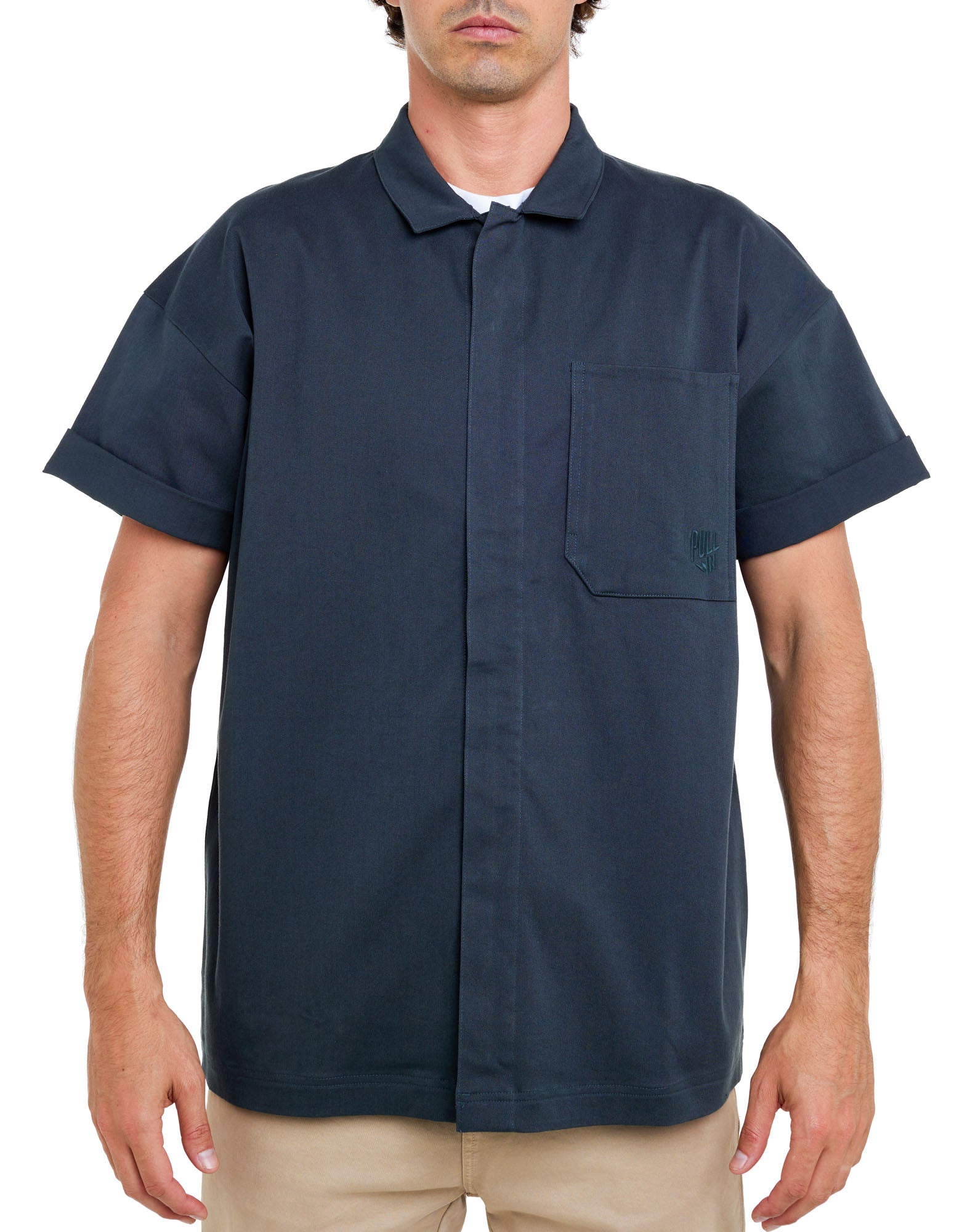 chemise oversize forest PULLIN en coton