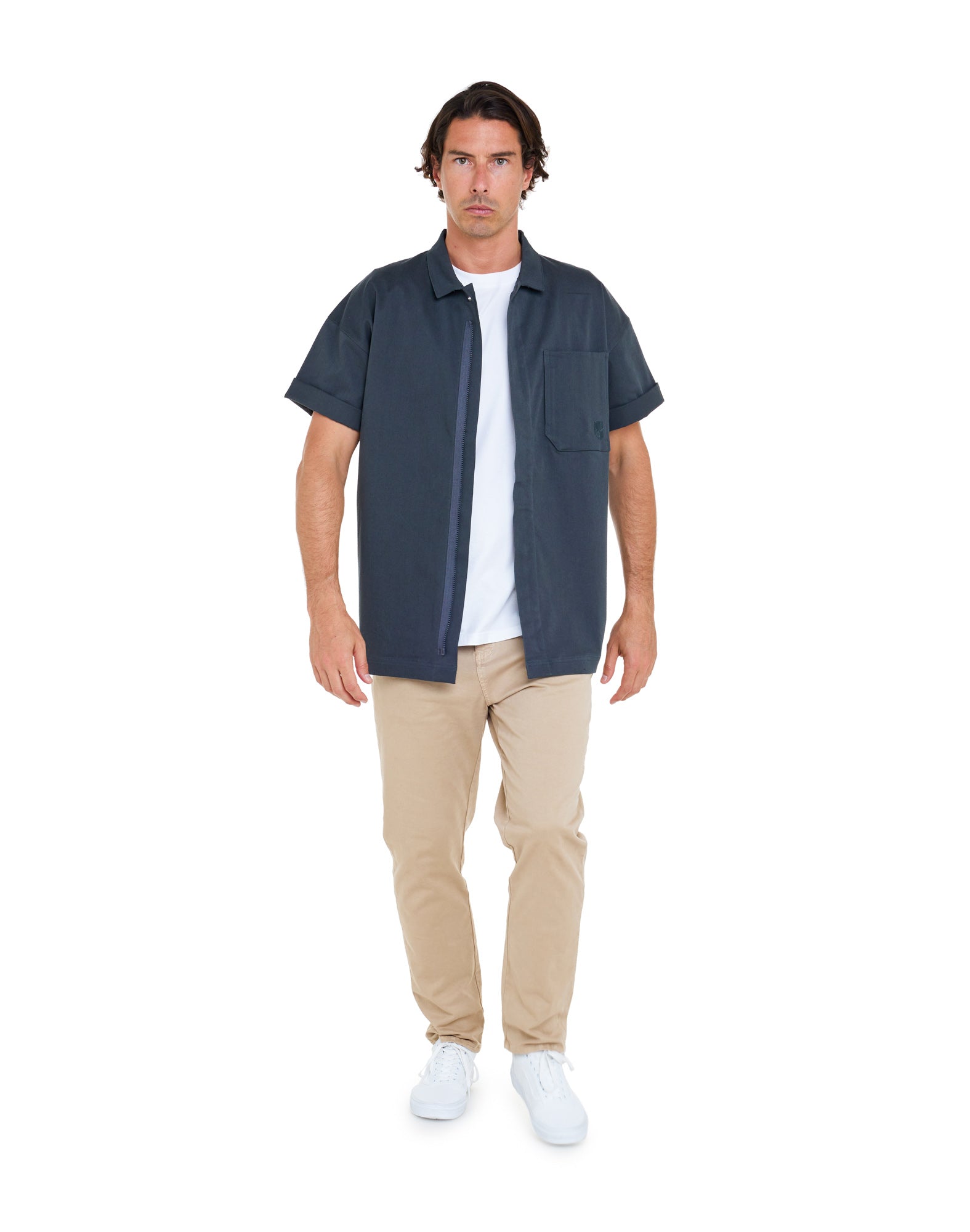 chemise oversize forest PULLIN en coton