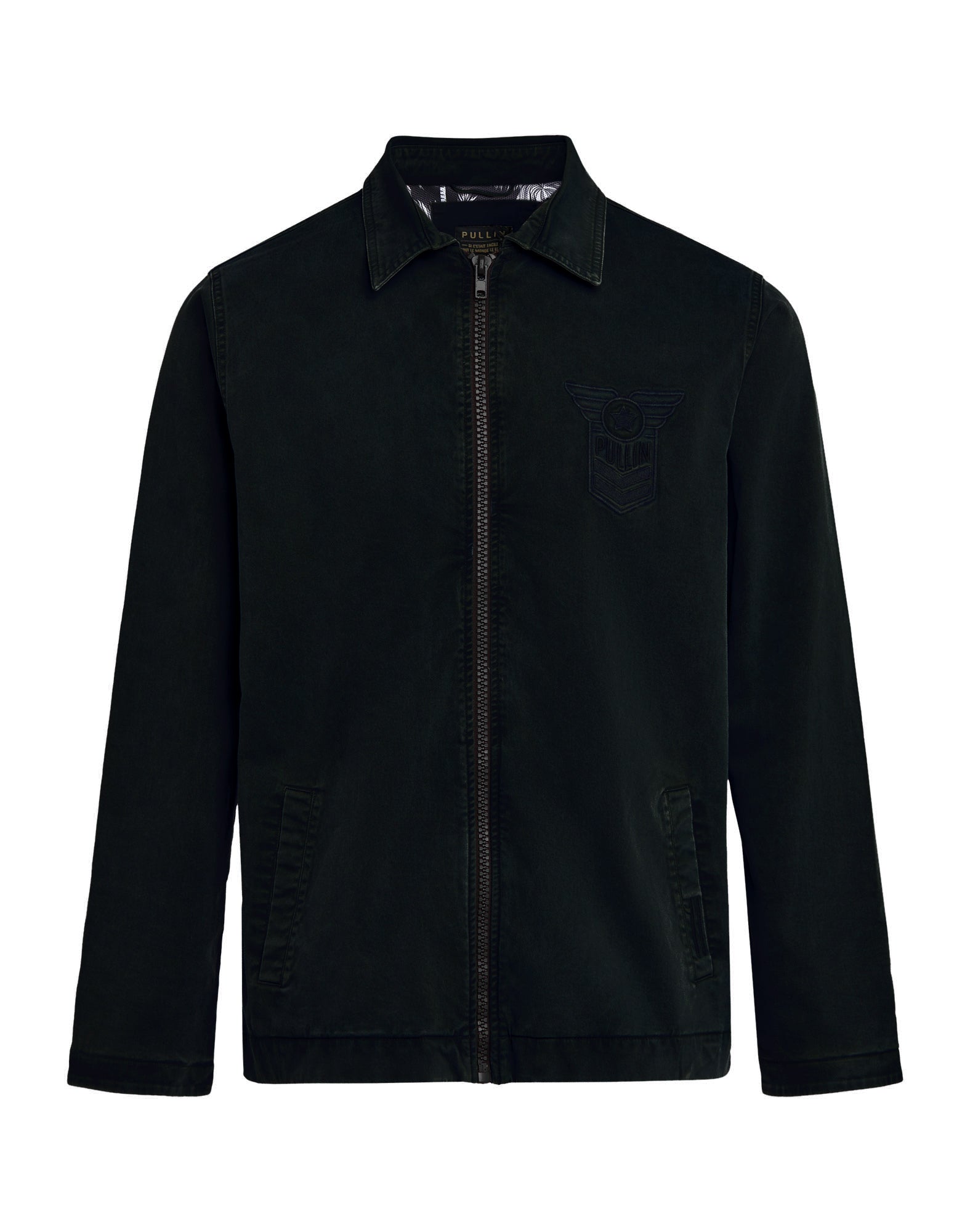 veste black PULLIN en coton