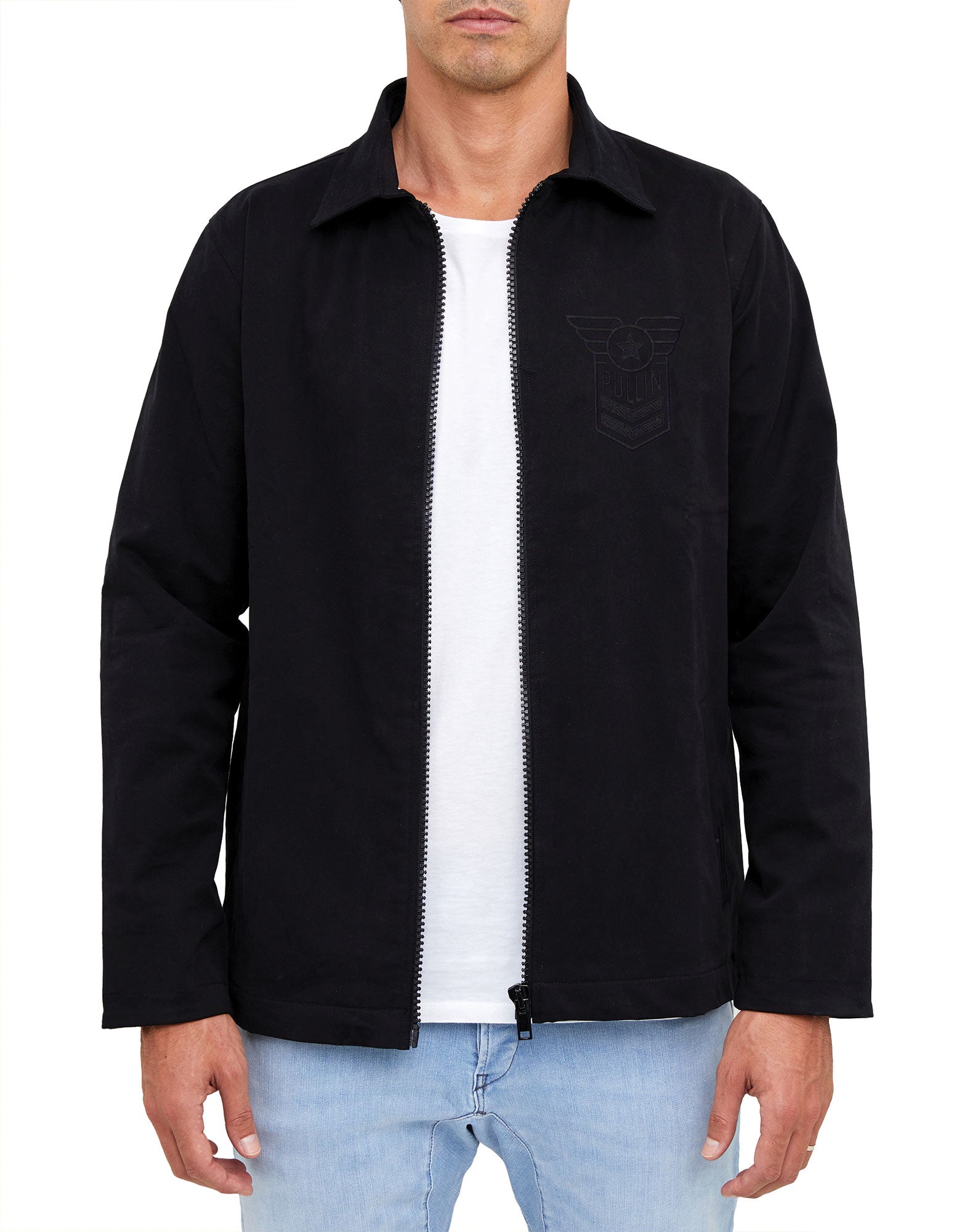 veste black PULLIN en coton