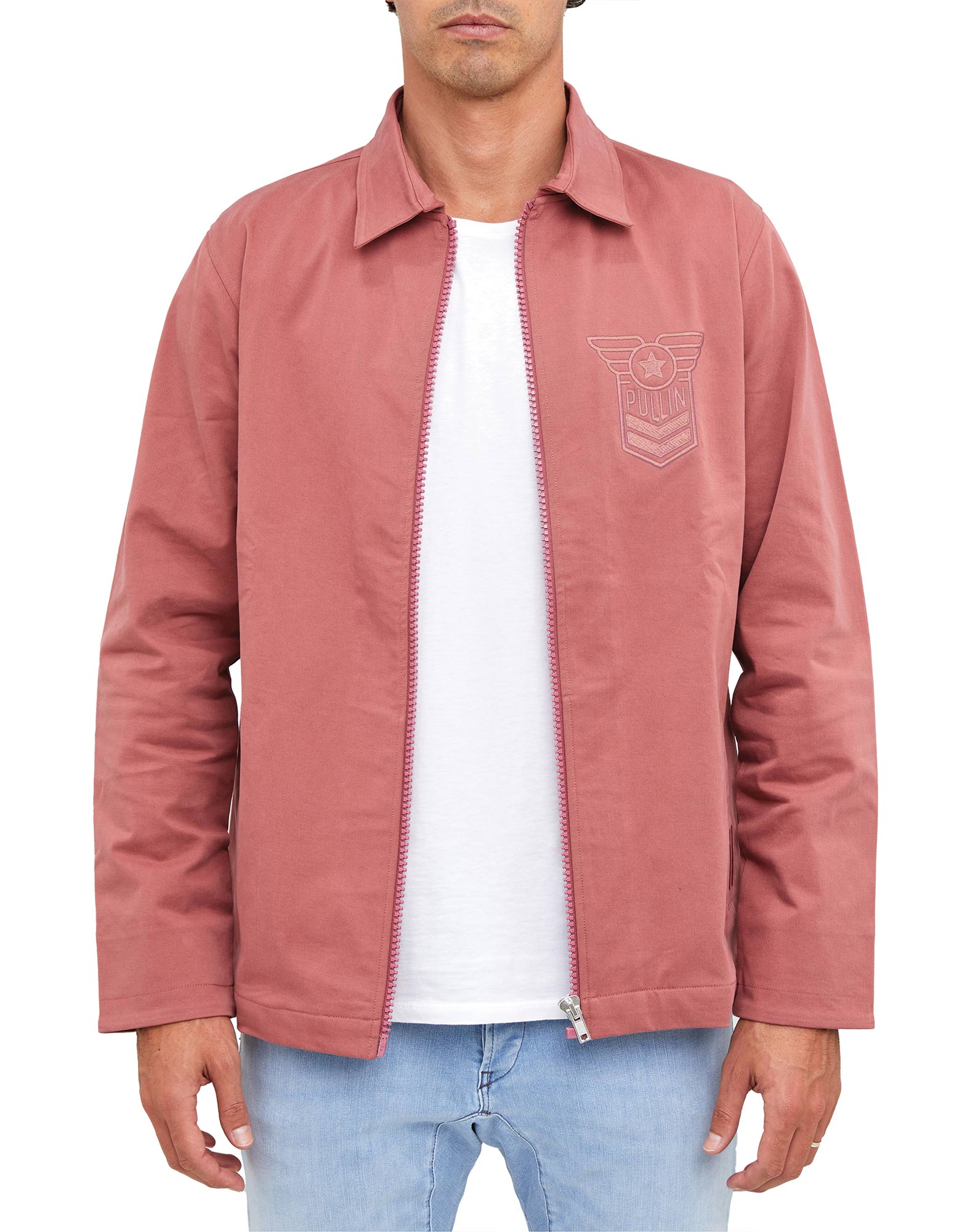veste rose PULLIN en coton
