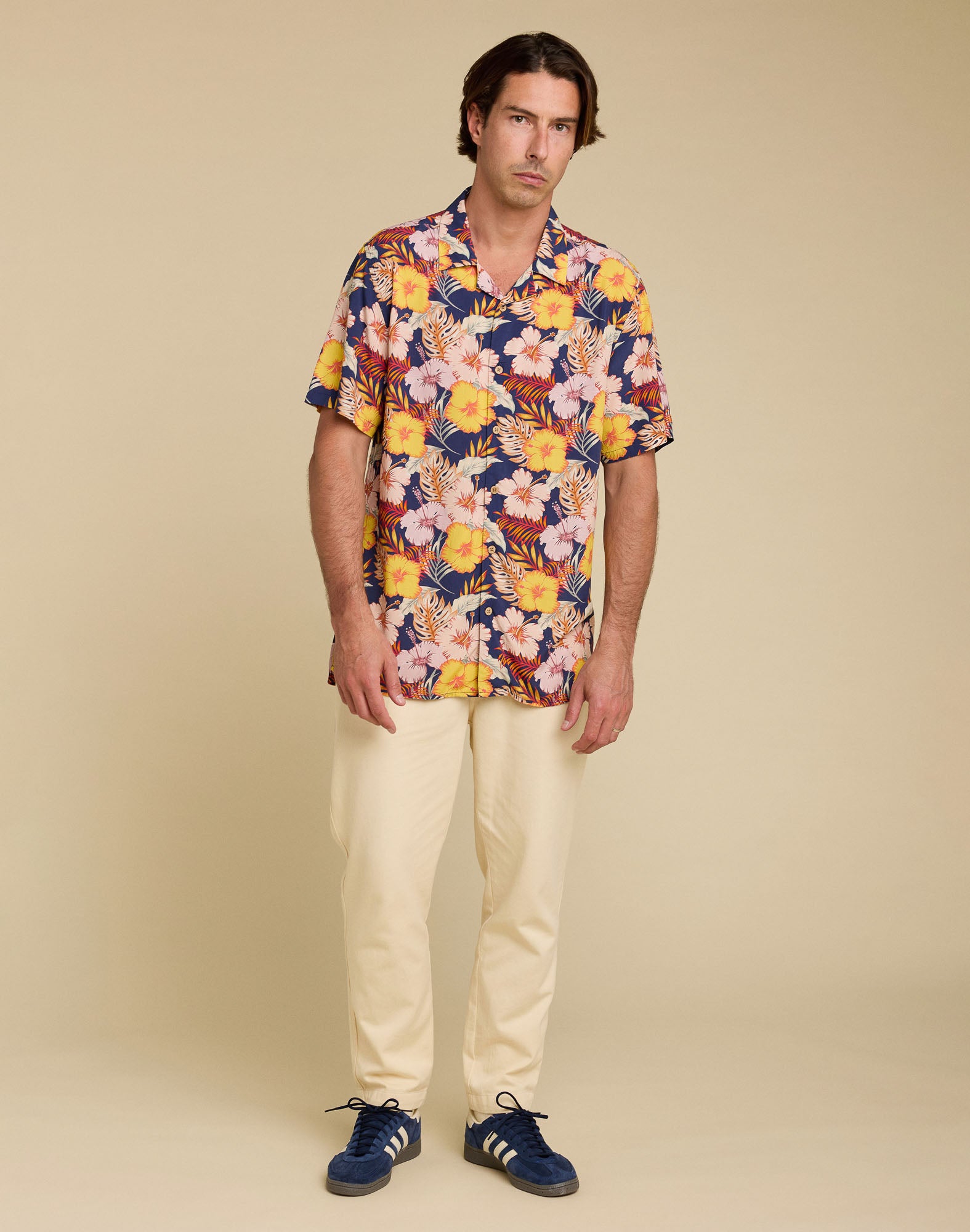 pantalon tapered loose hamptons PULLIN en coton