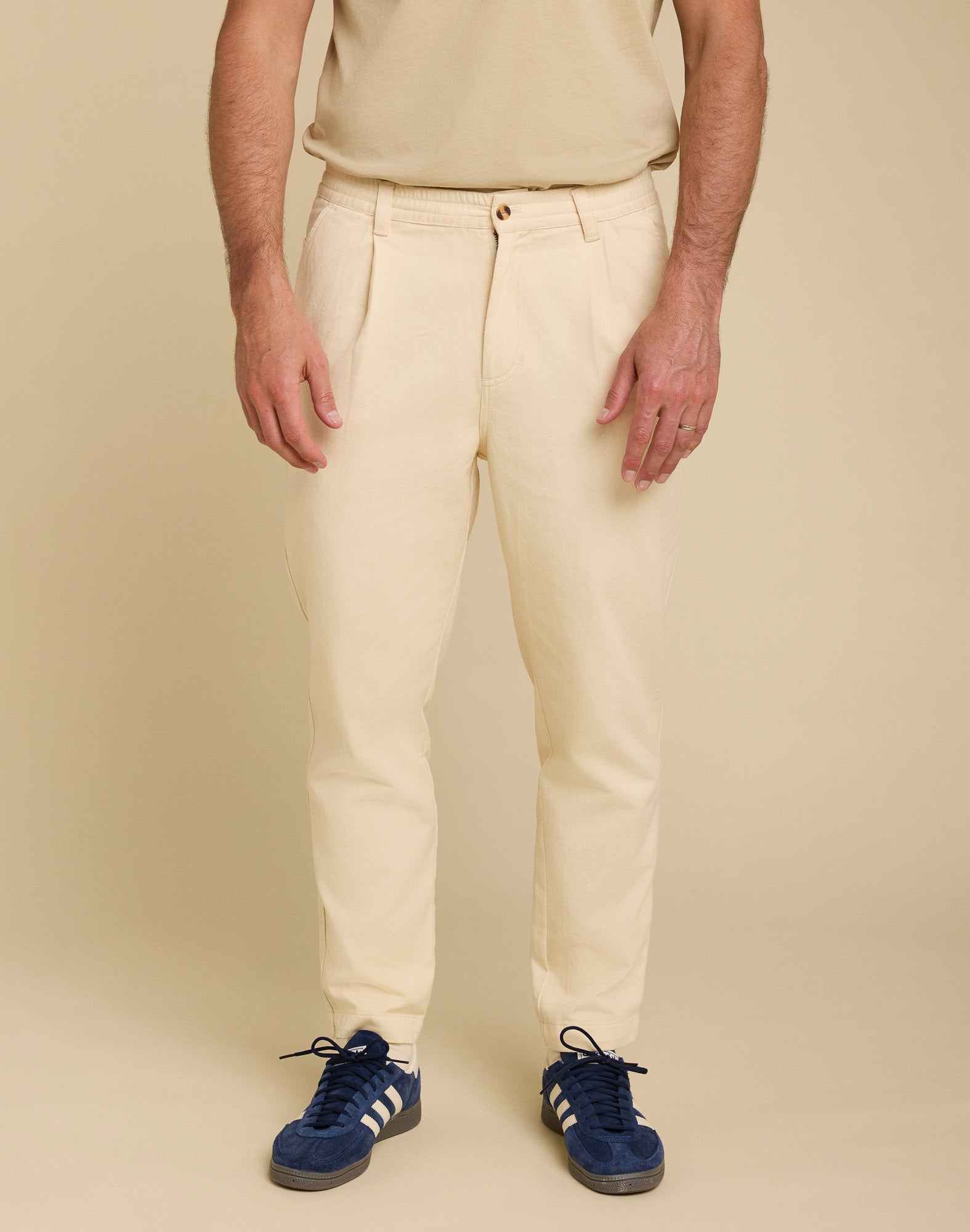 pantalon tapered loose hamptons PULLIN en coton