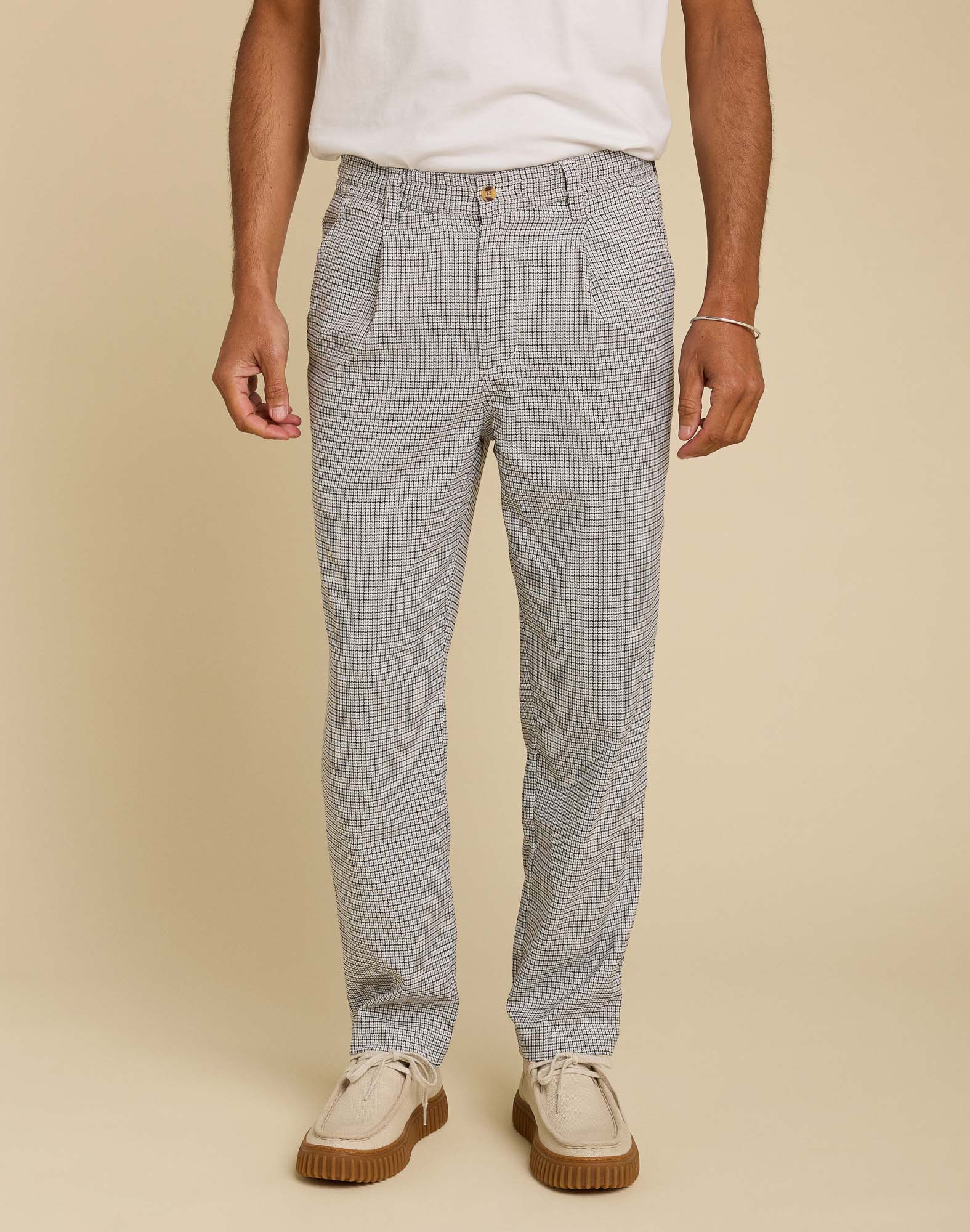 pantalon tapered loose savile PULLIN en polyester