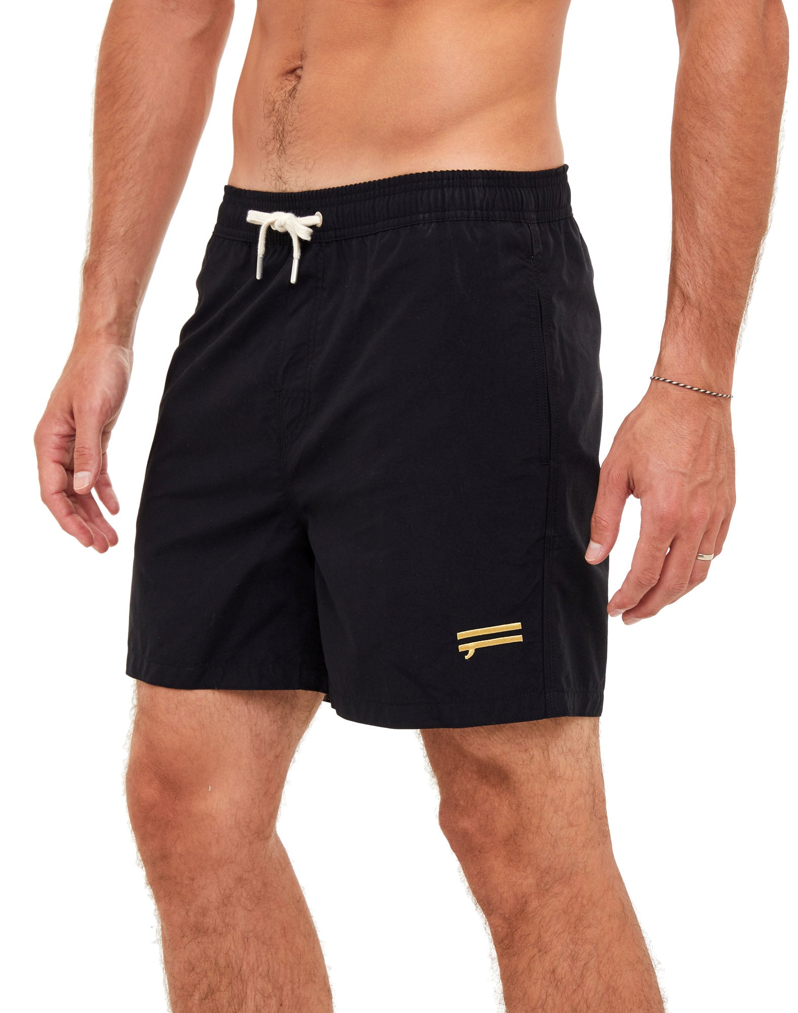 short de bain black PULLIN en polyamide