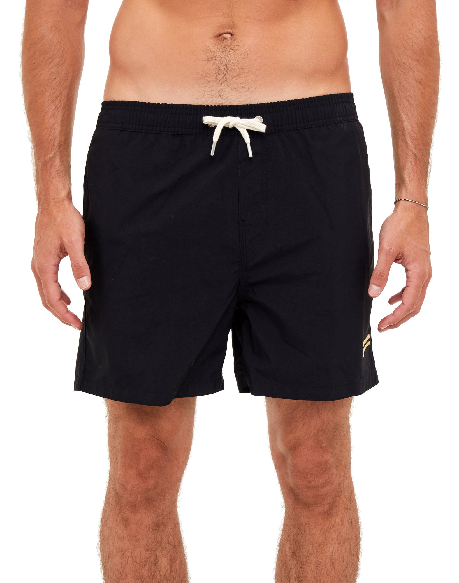 short de bain black PULLIN en polyamide