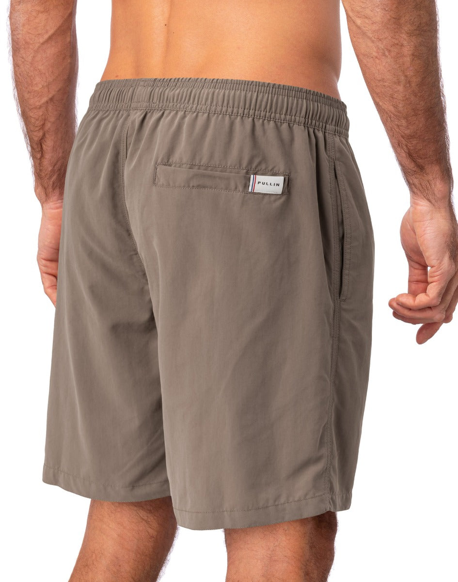 short de bain olive PULLIN en polyamide