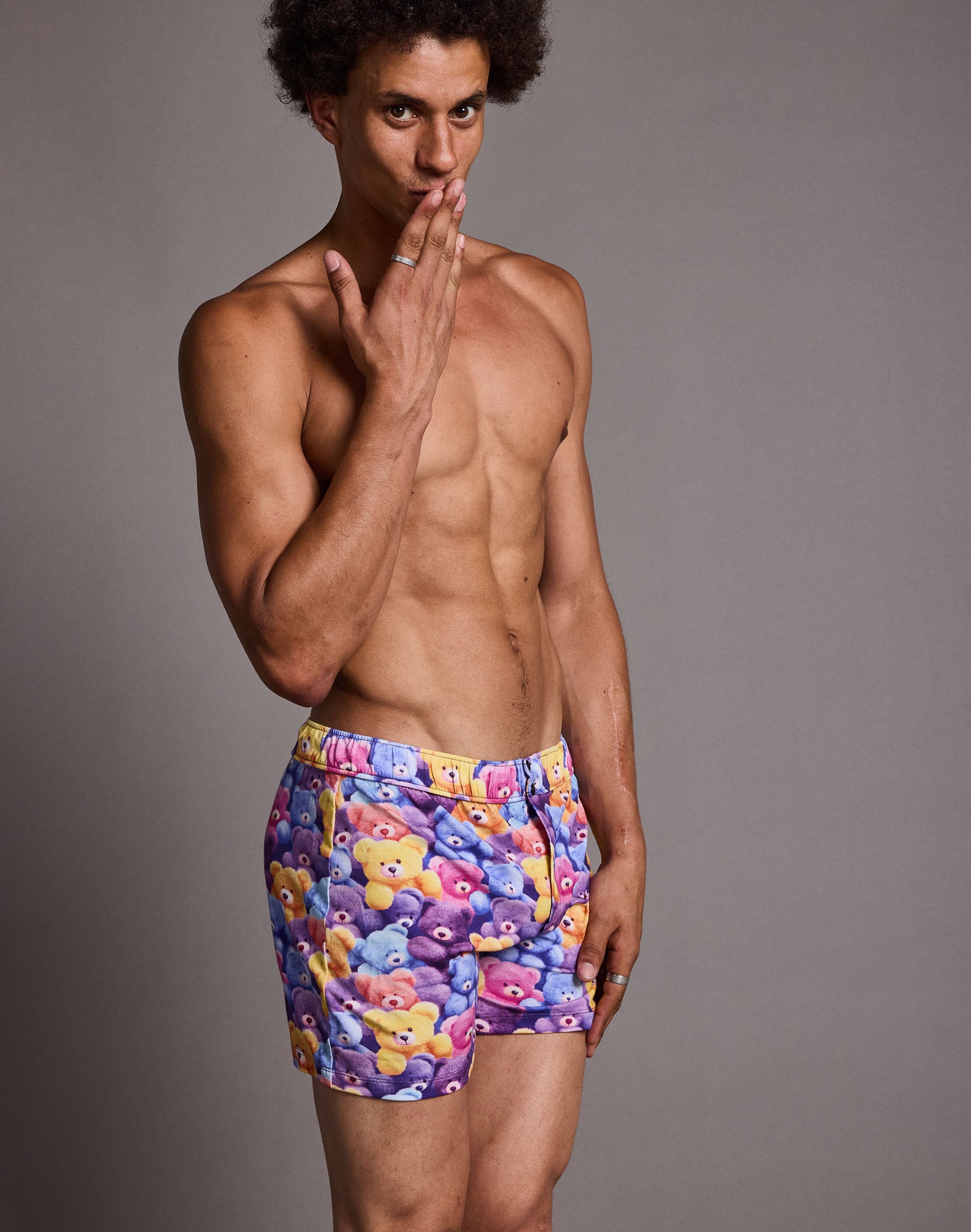 parachute teddybear PULLIN