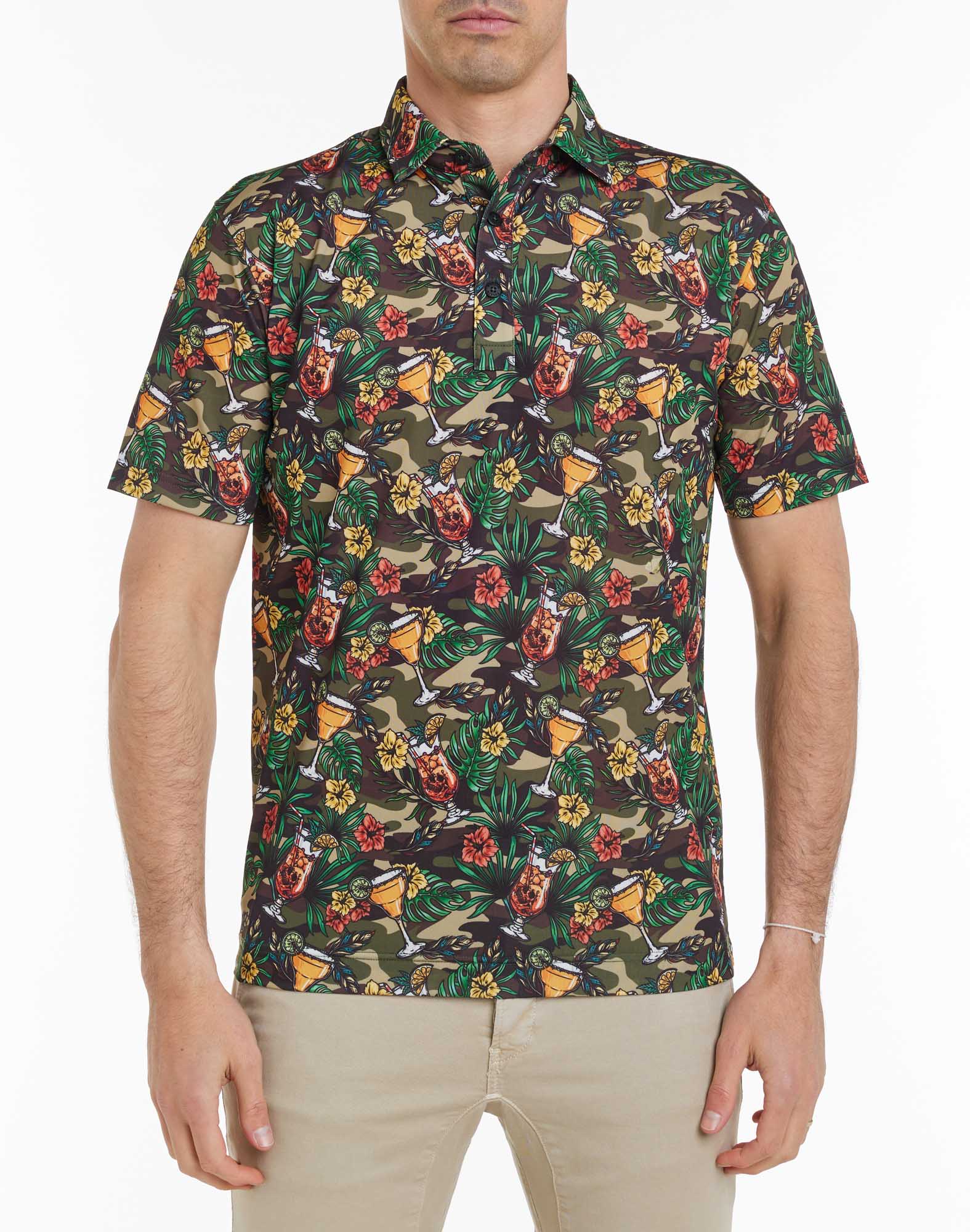 polo happycamo PULLIN en polyester
