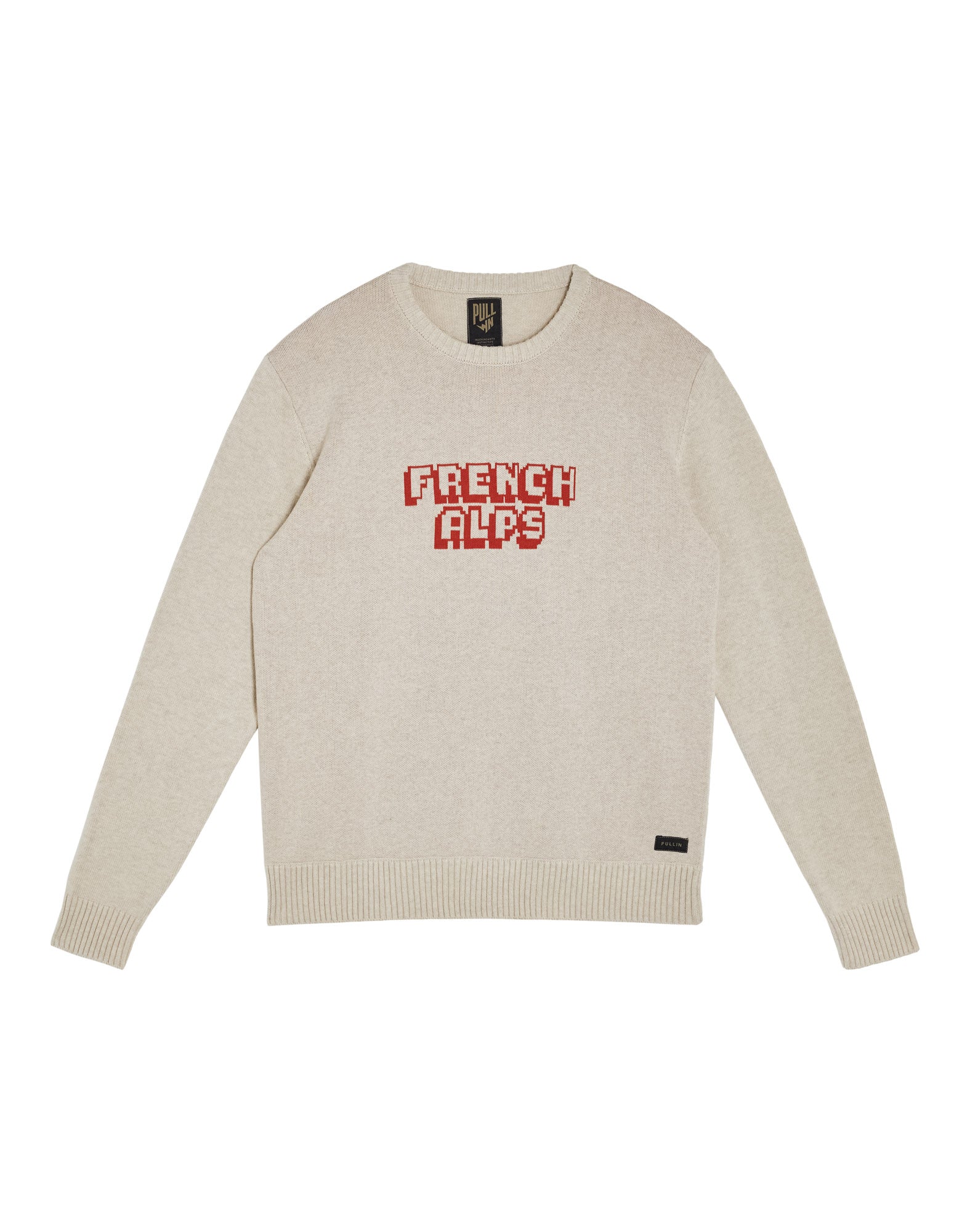 pull french alps cream PULLIN en coton
