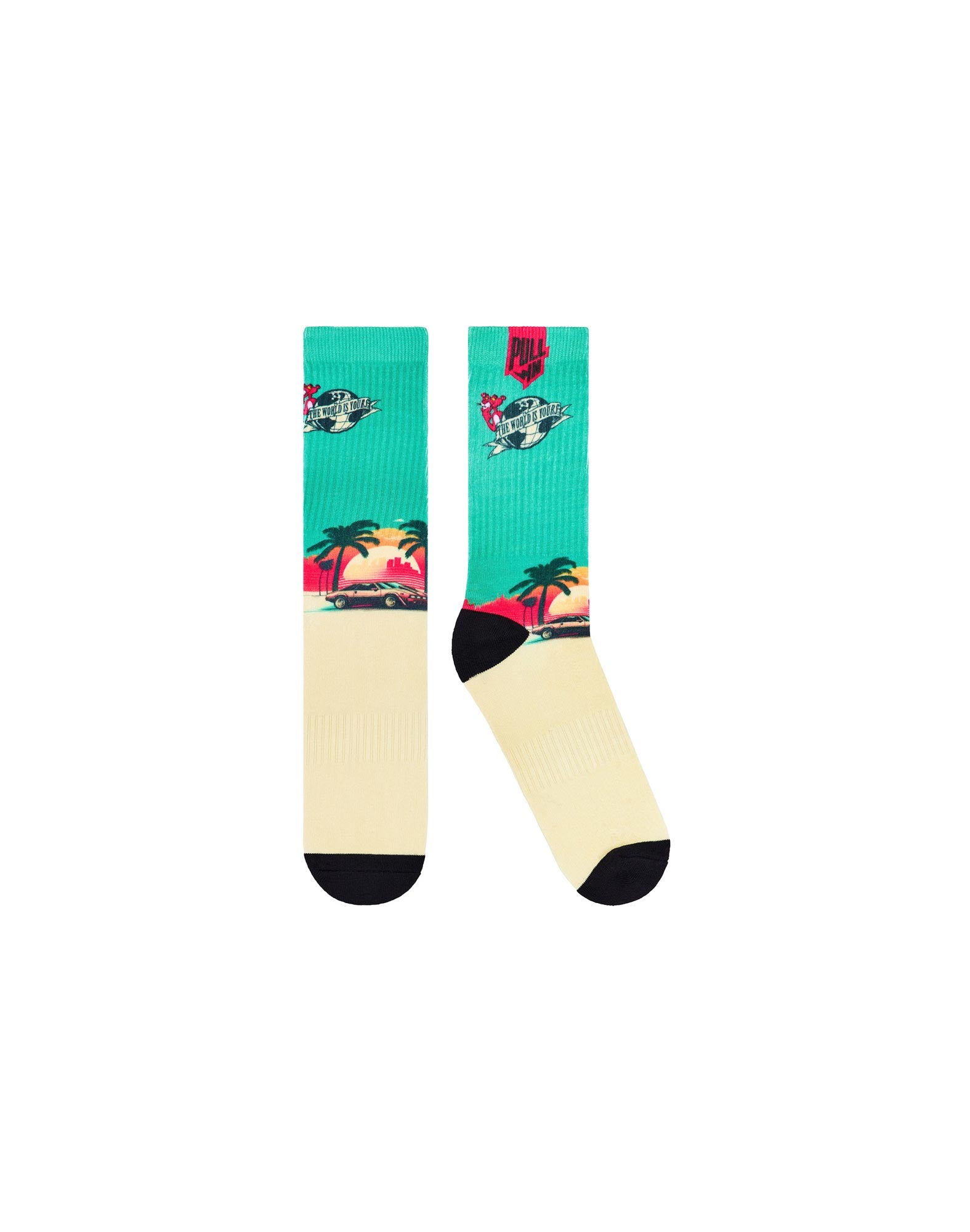 chaussettes long back80 PULLIN en polyester