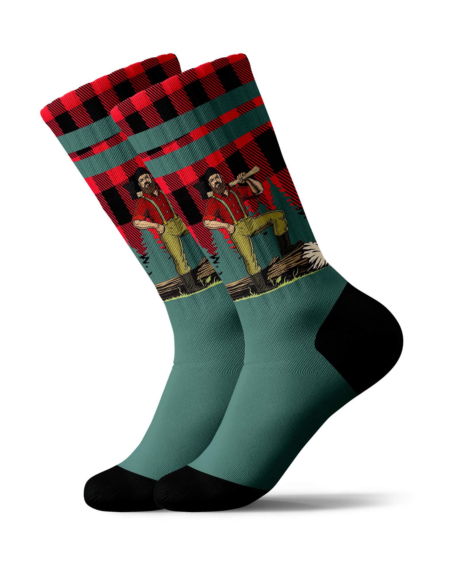 chaussettes sublimées bucheron PULLIN