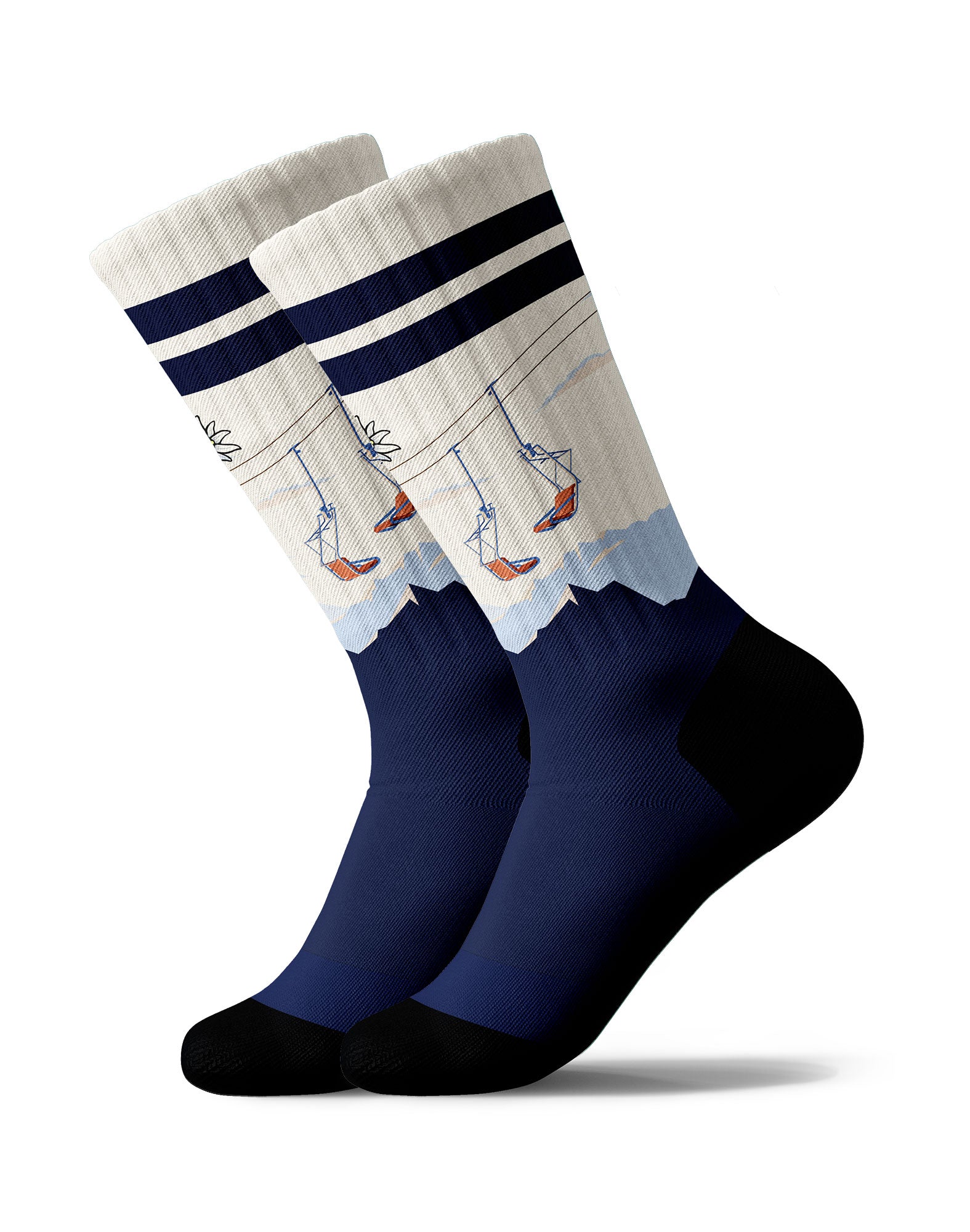 chaussettes sublimées longedenwe PULLIN