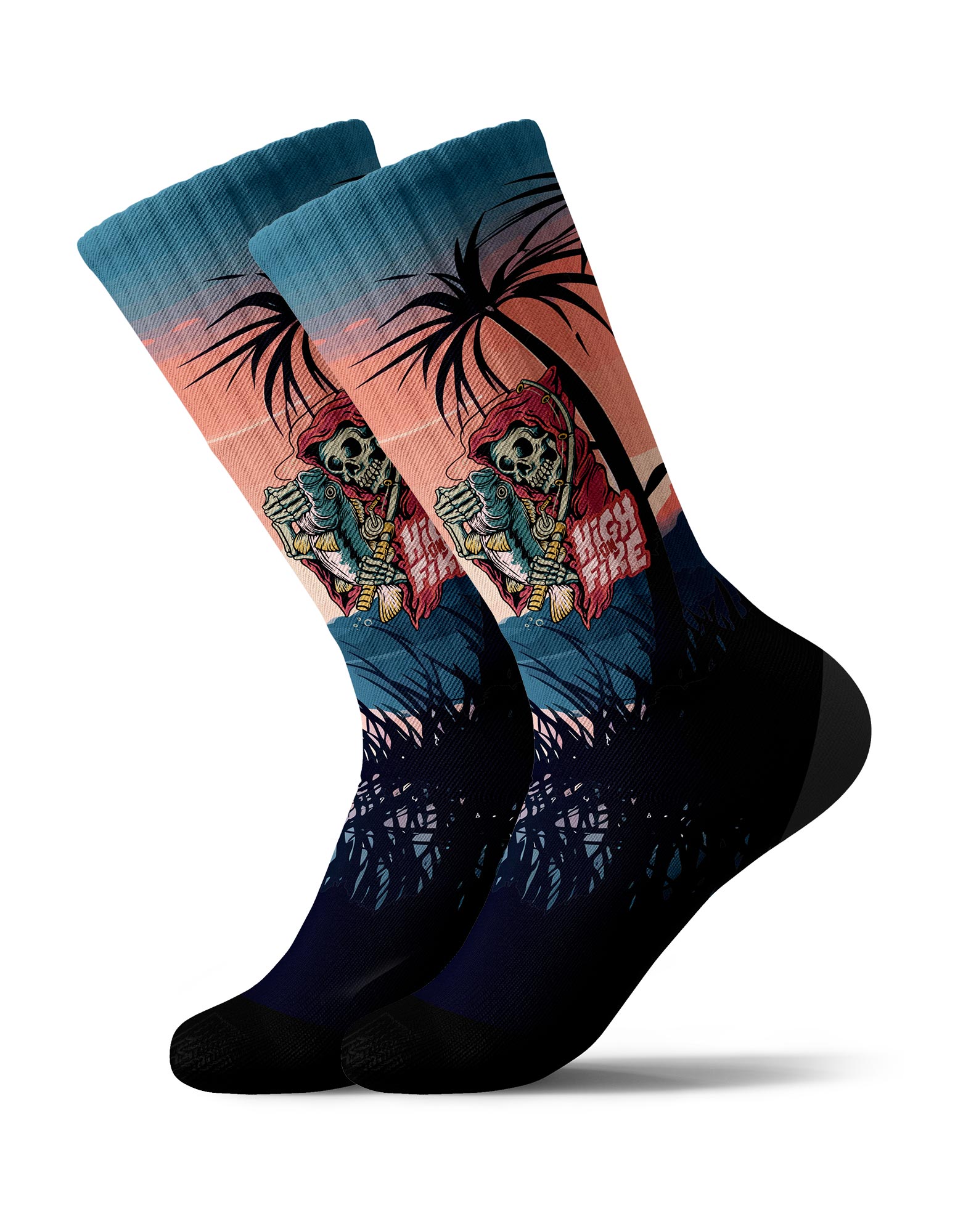 chaussettes sublimées longhigho PULLIN