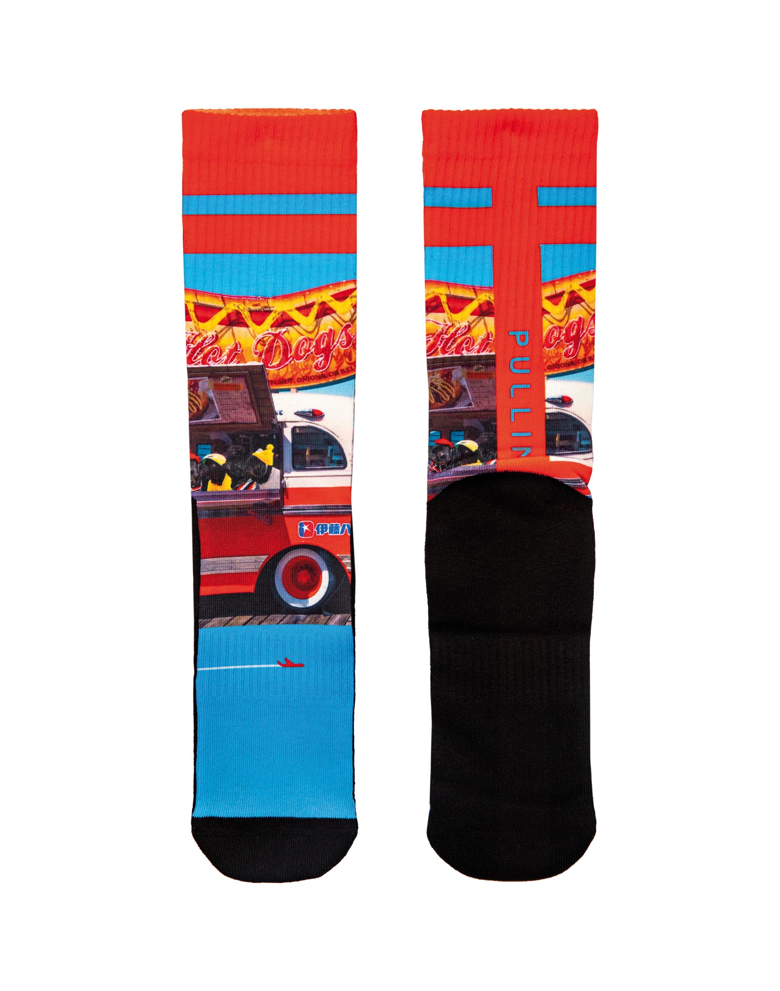 chaussettes longhotdoggos PULLIN