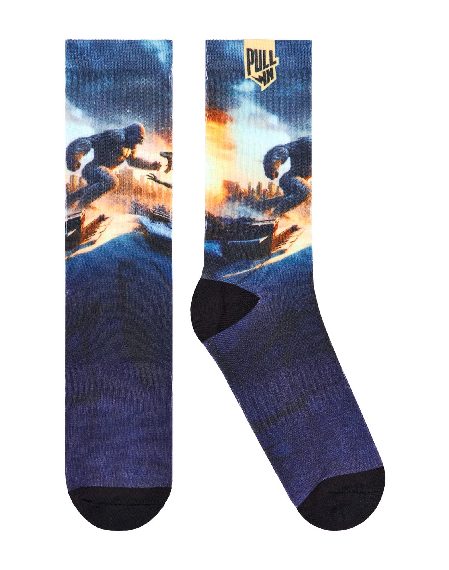 chaussettes long jurassic PULLIN en polyester