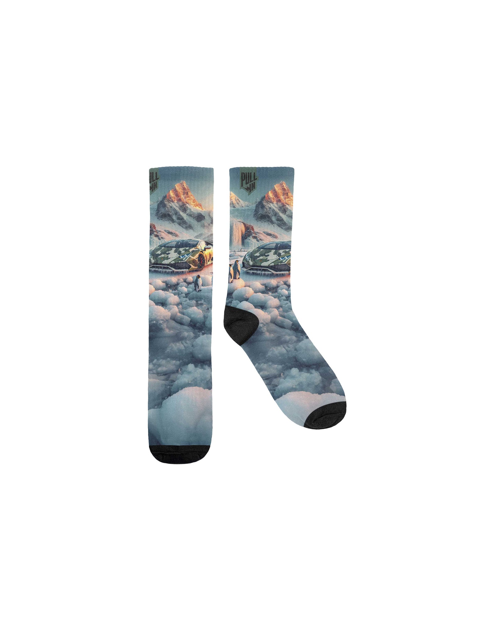 chaussettes  longoulala PULLIN en polyester