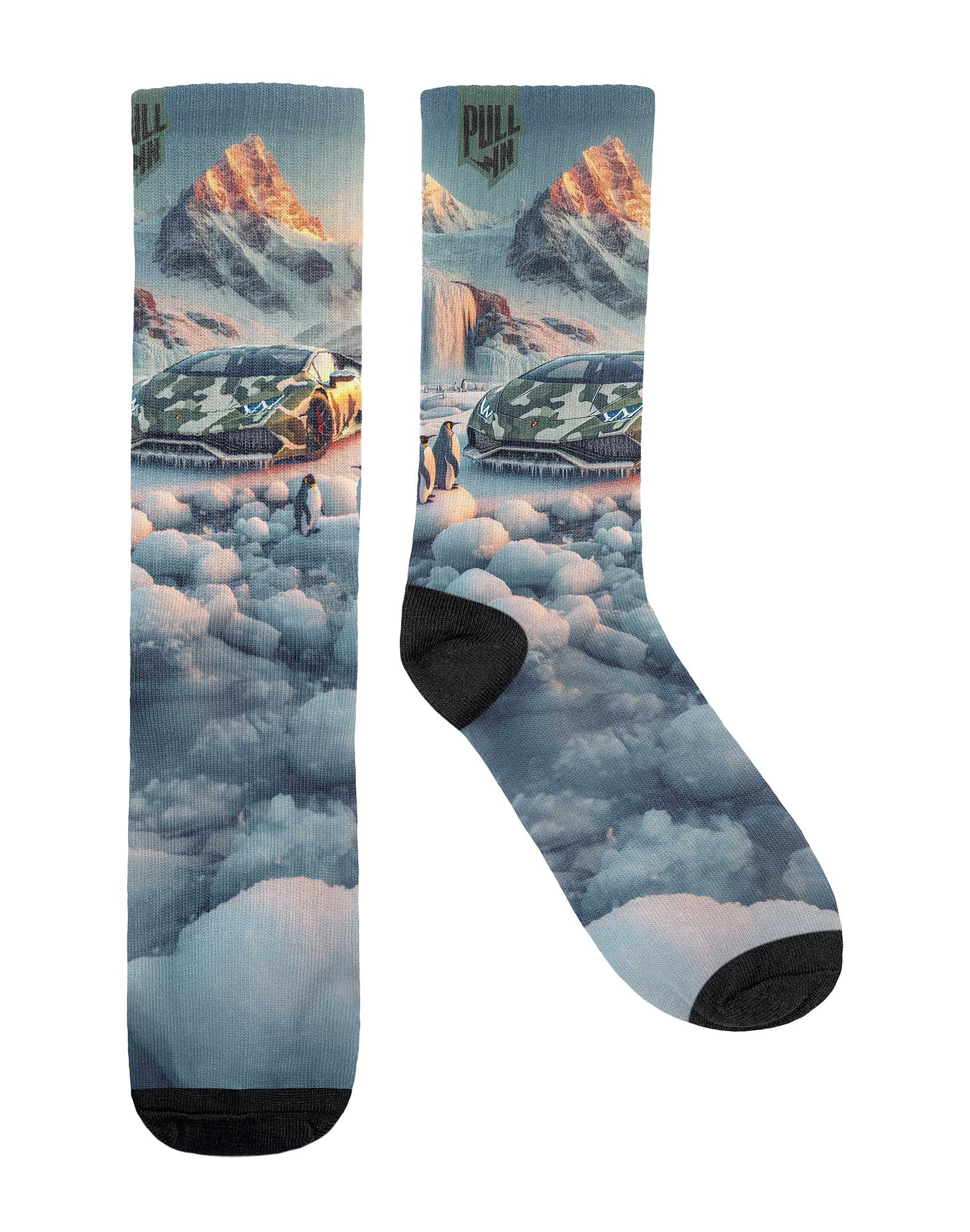 chaussettes  longoulala PULLIN en polyester