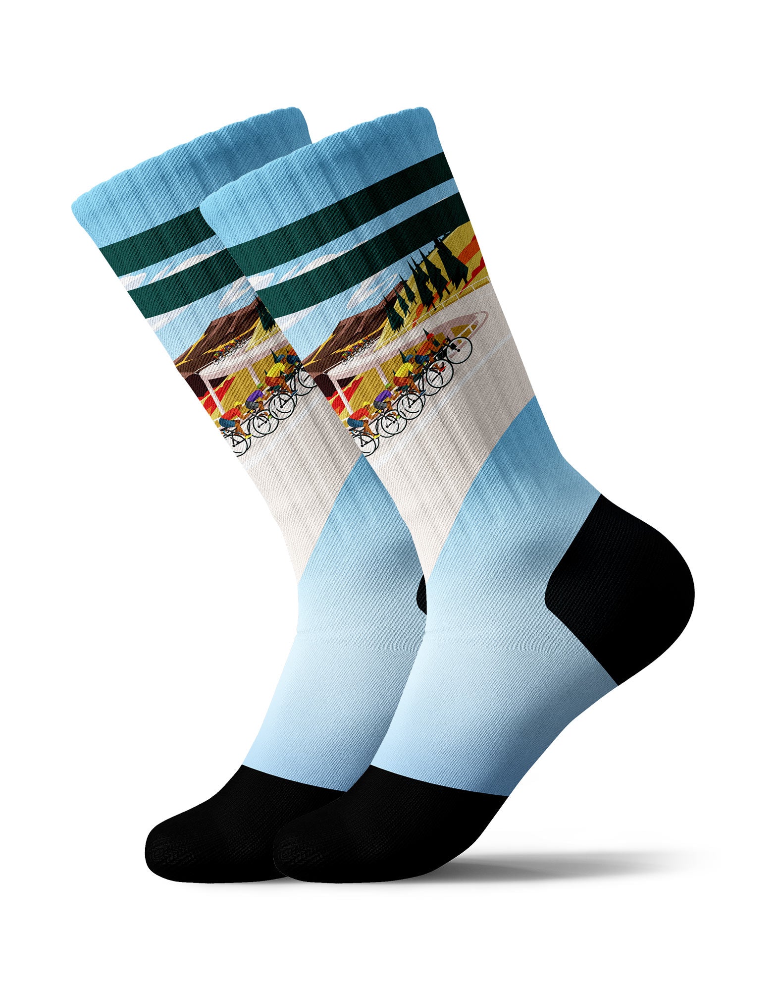 chaussettes sublimées peloto PULLIN