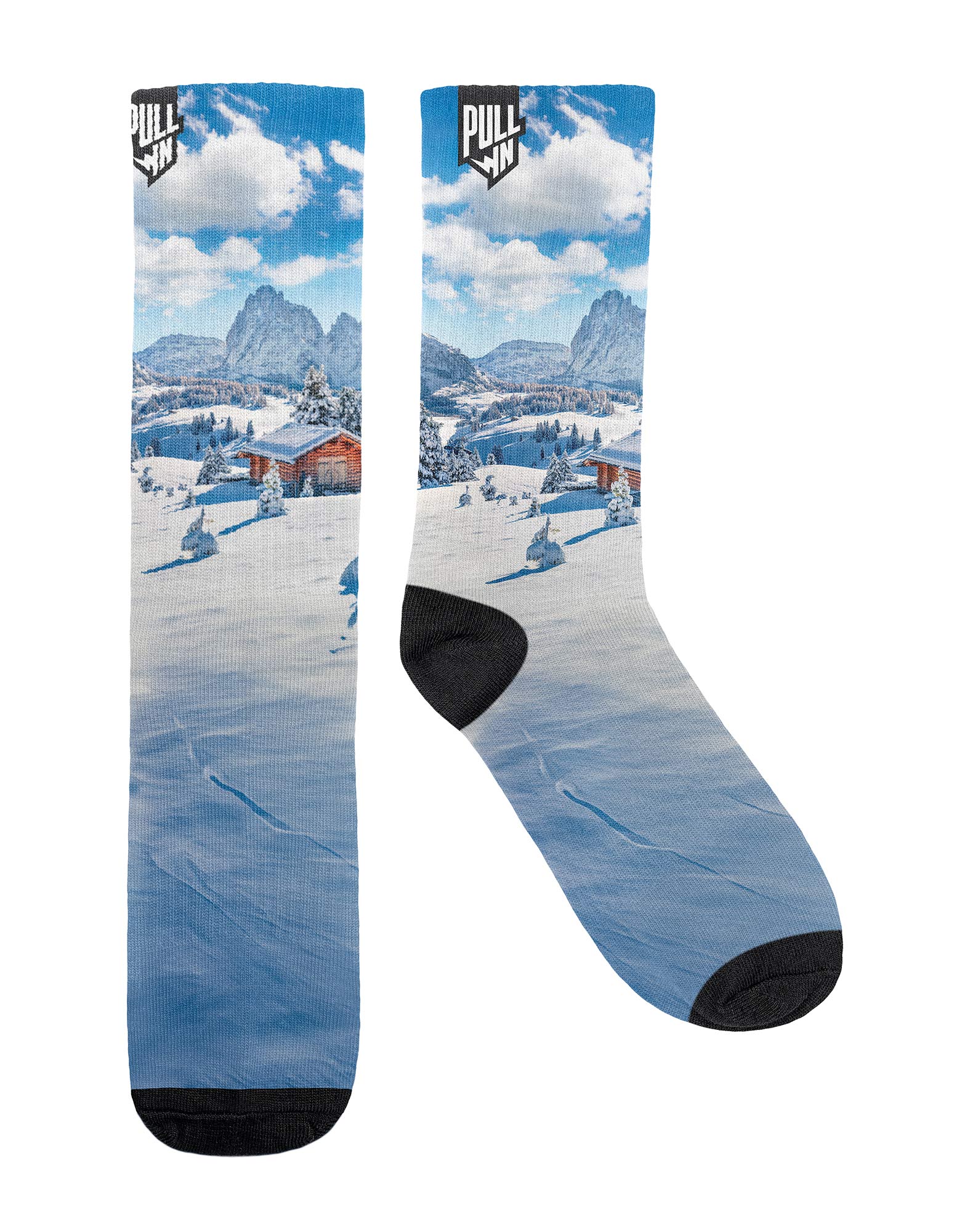 chaussettes  longsnowby PULLIN en polyester