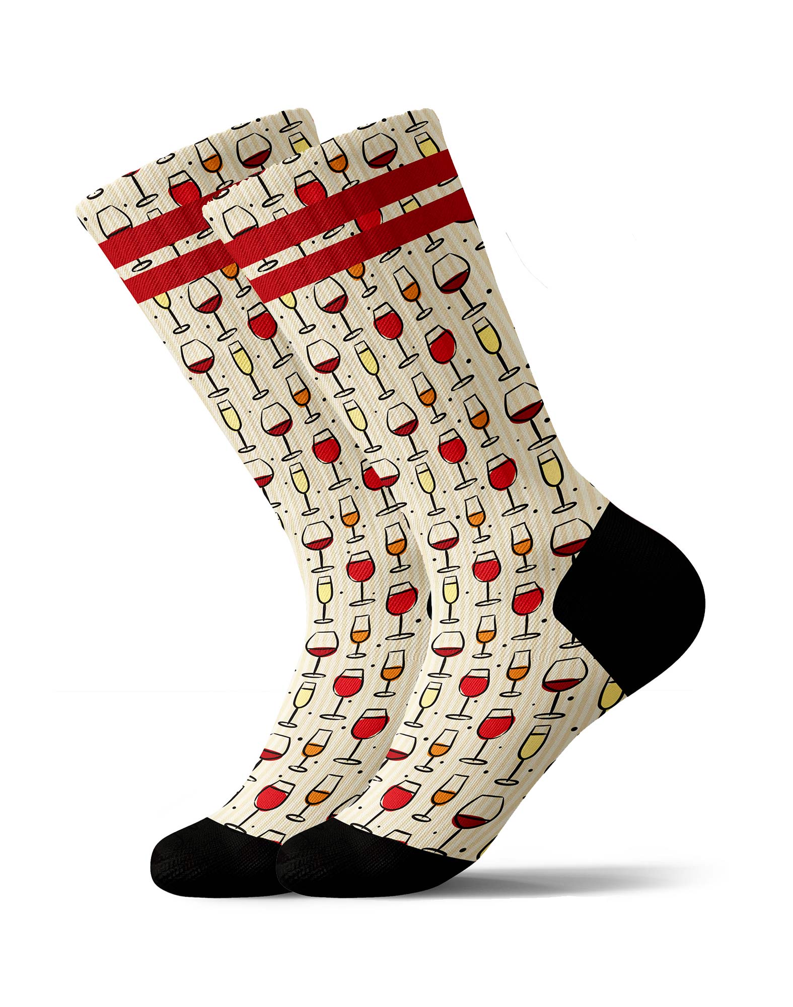 chaussettes sublimées vino PULLIN