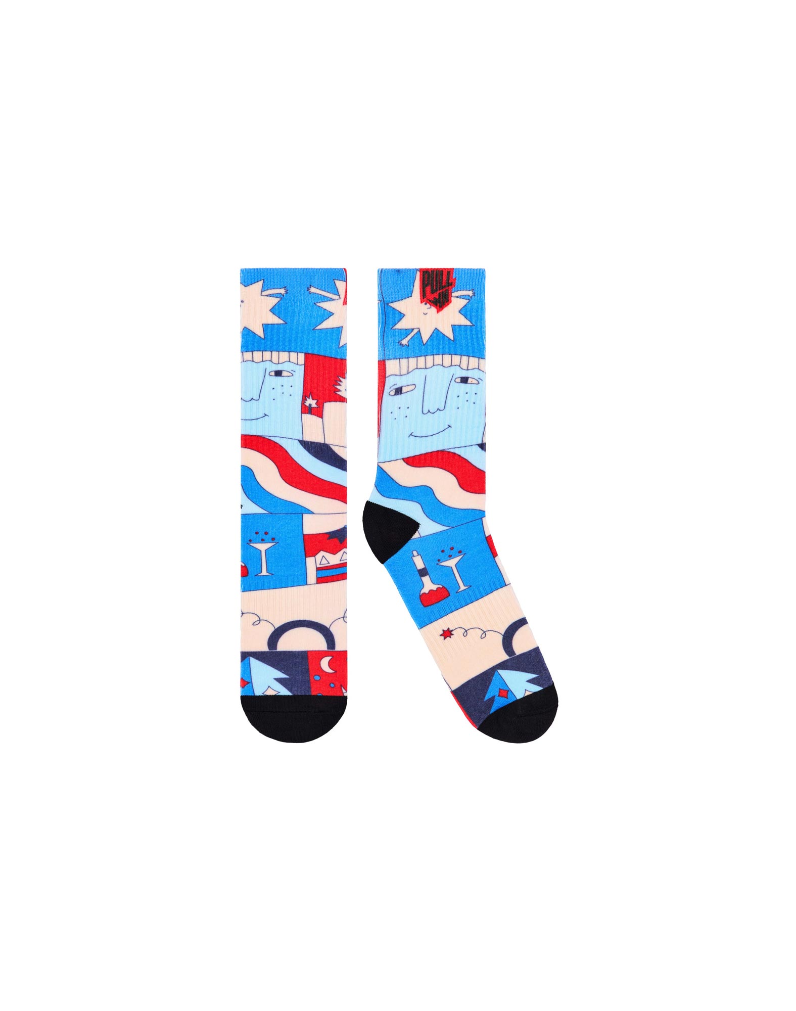 chaussettes long winter PULLIN en polyester