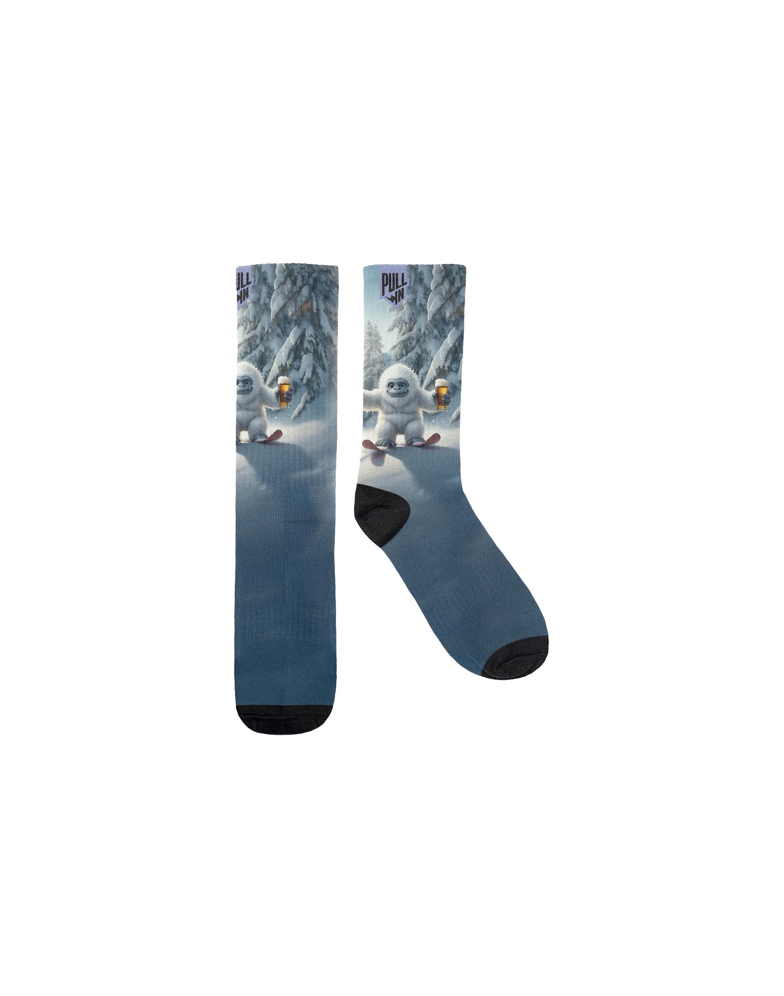 chaussettes  longyetidrink PULLIN en polyester
