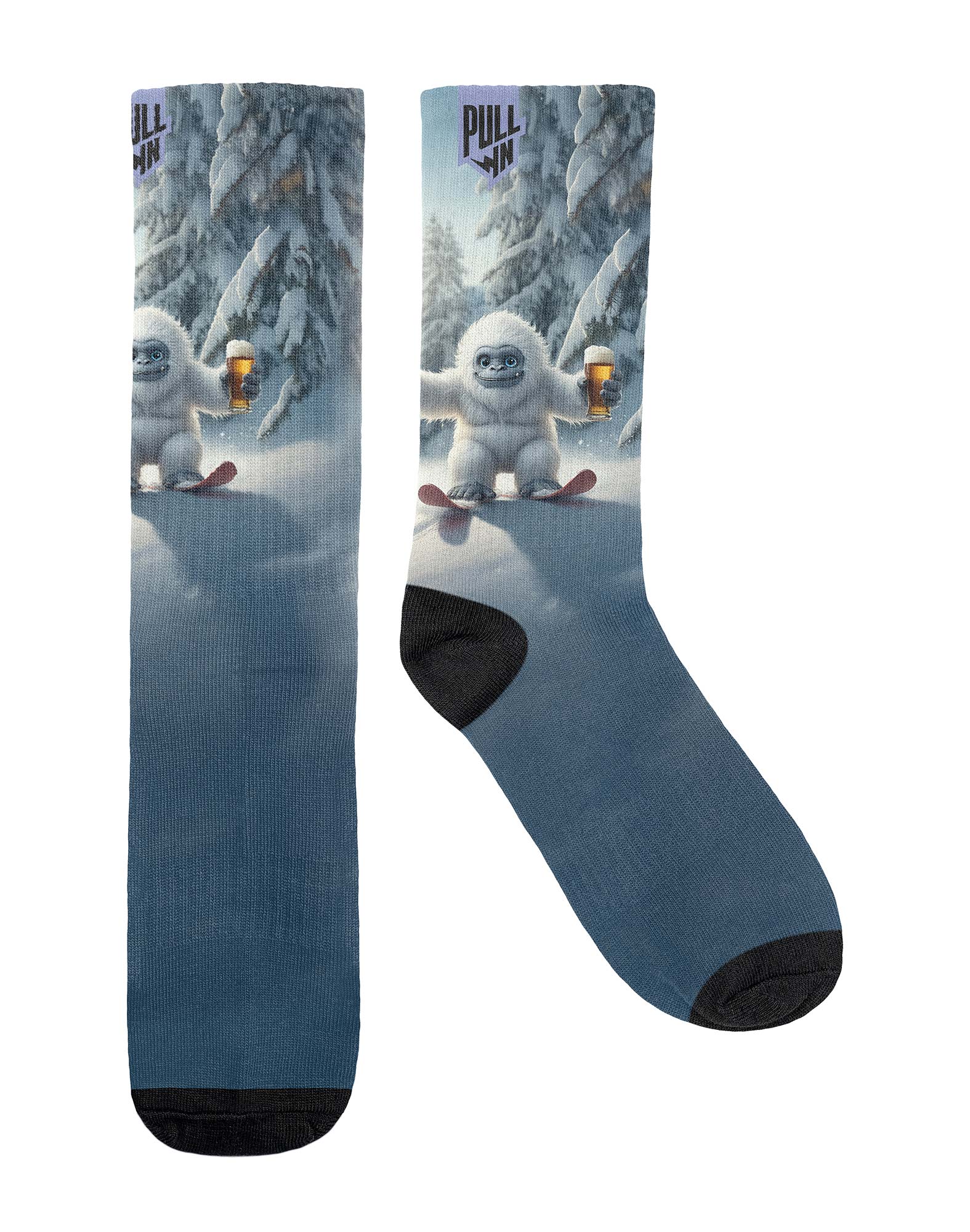 chaussettes  longyetidrink PULLIN en polyester