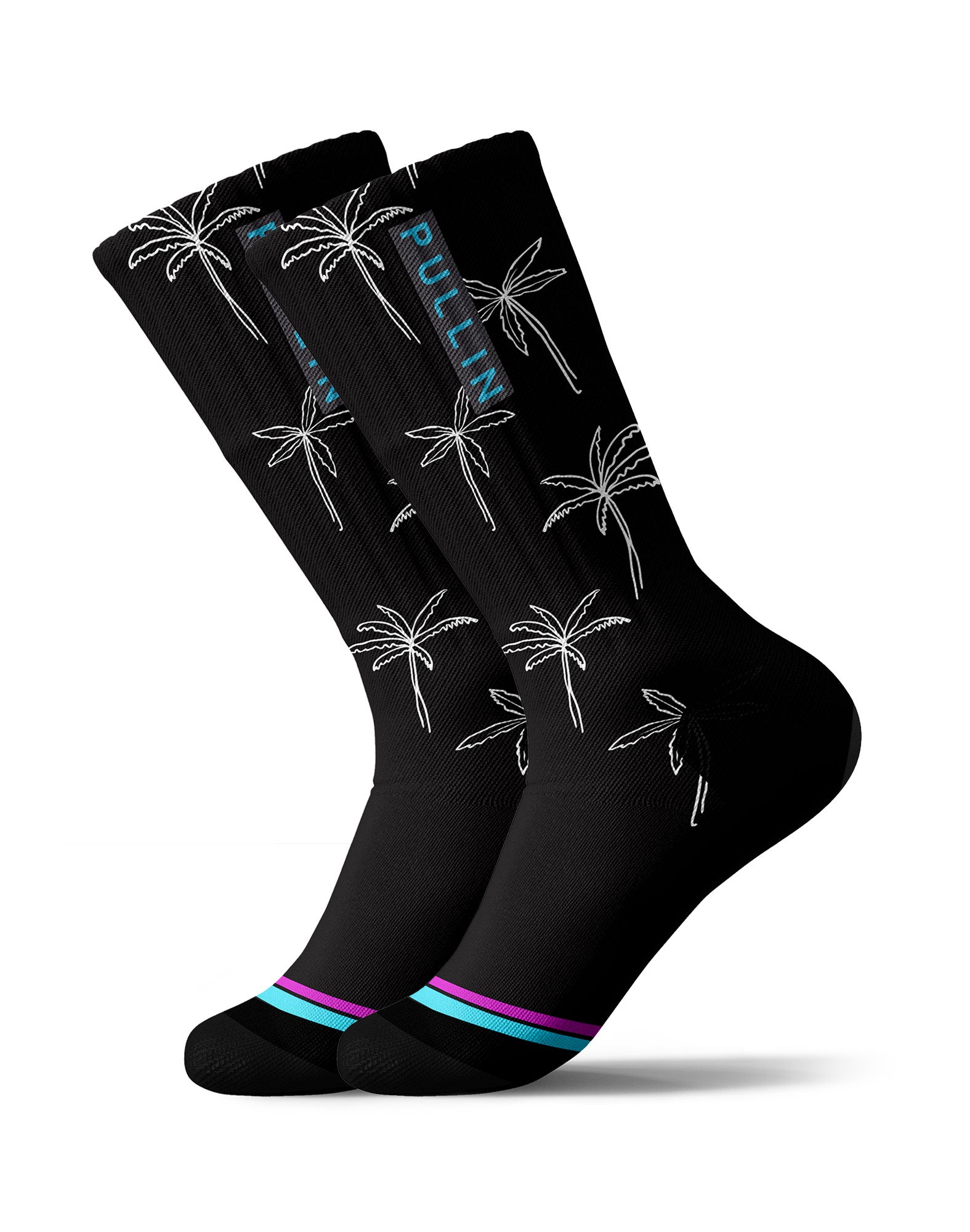 chaussettes palms PULLIN