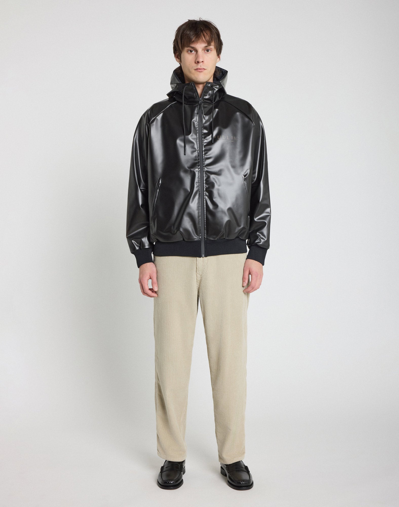 veste homme soho black PULLIN en pu