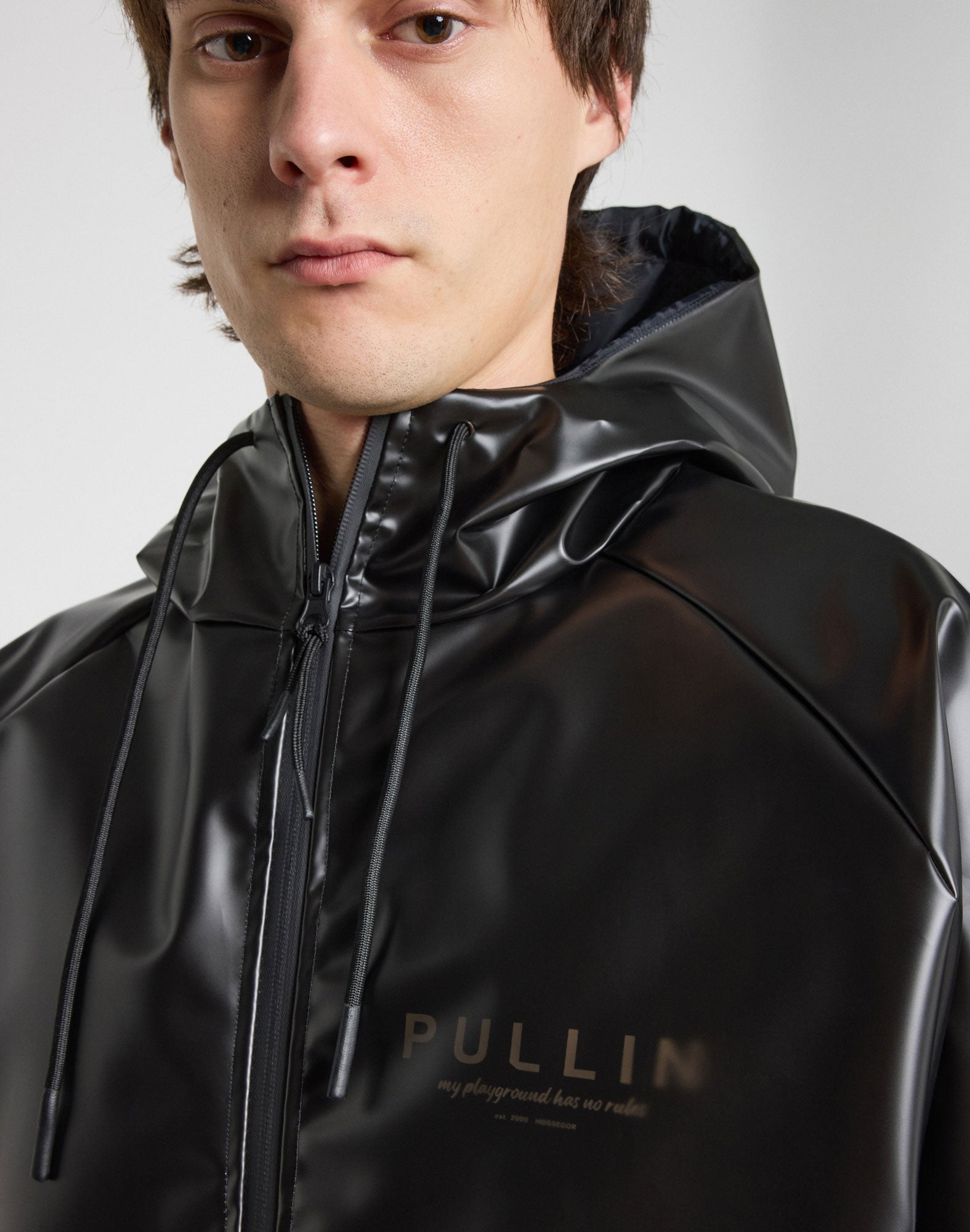 veste homme soho black PULLIN en pu