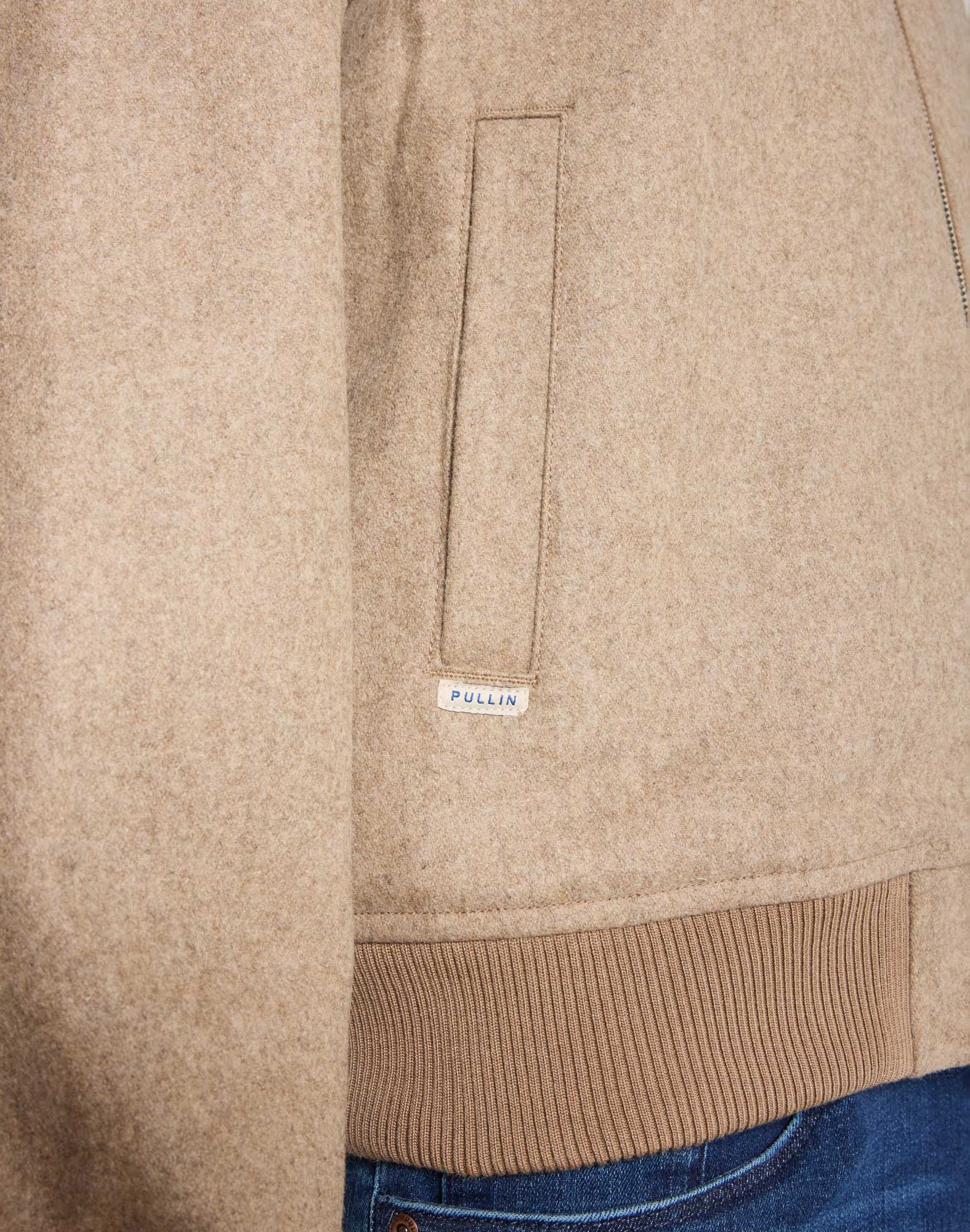 veste homme steeve brown PULLIN en wool