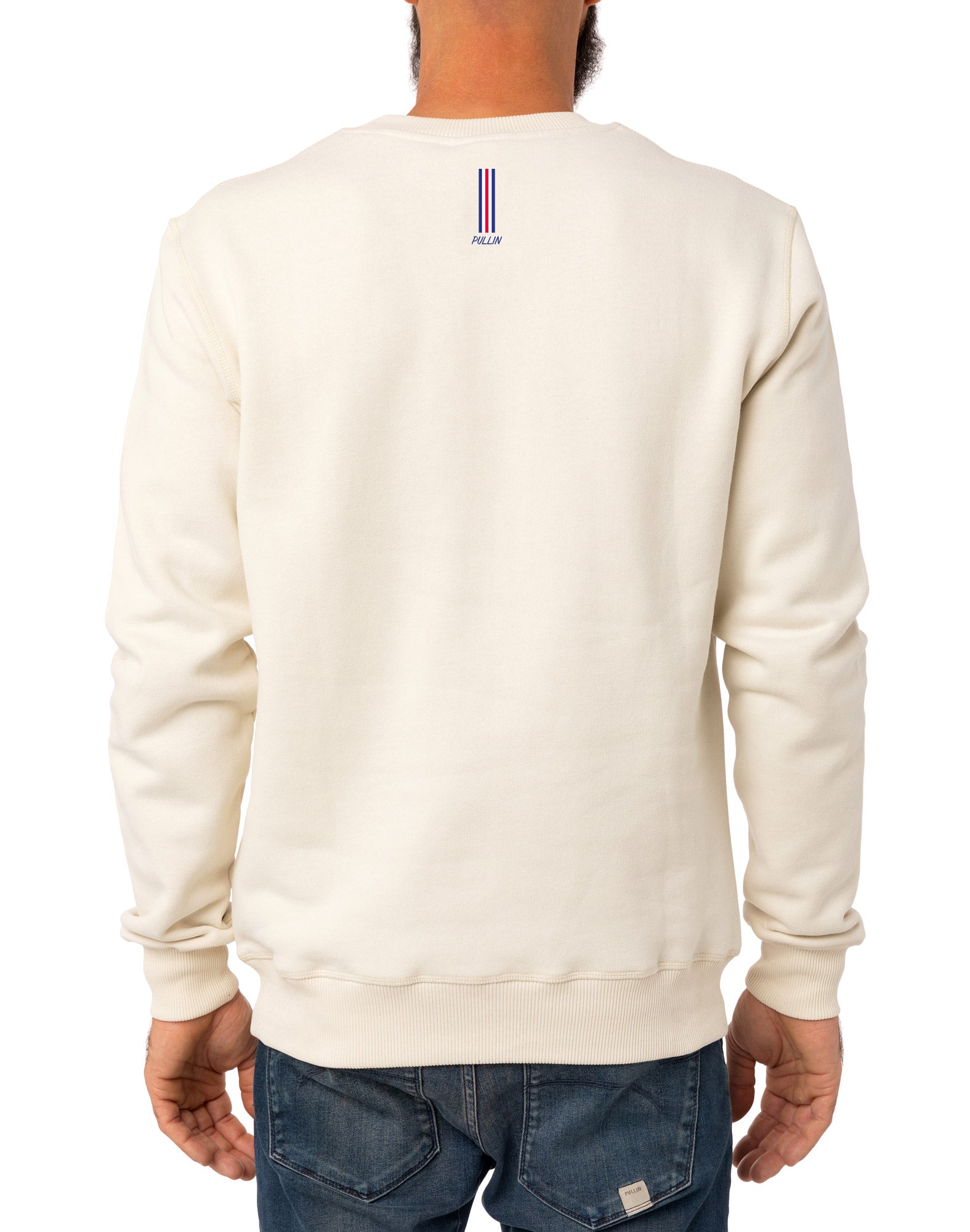 sweat homme crew dove PULLIN en coton