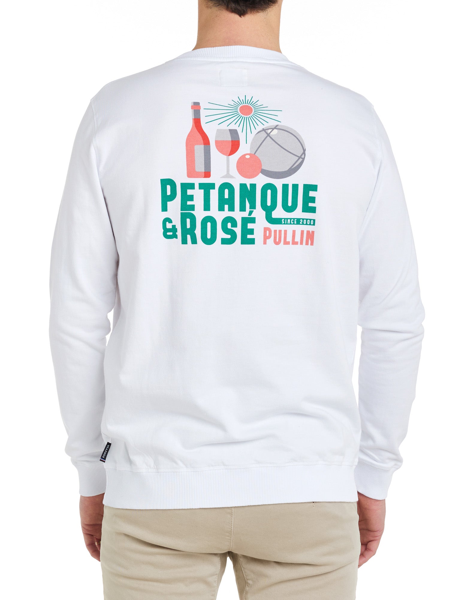 sweat petanque PULLIN en coton