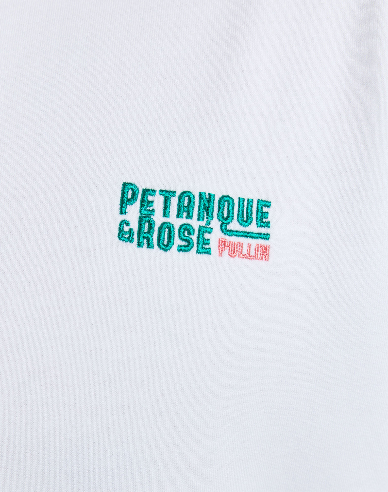 sweat petanque PULLIN en coton