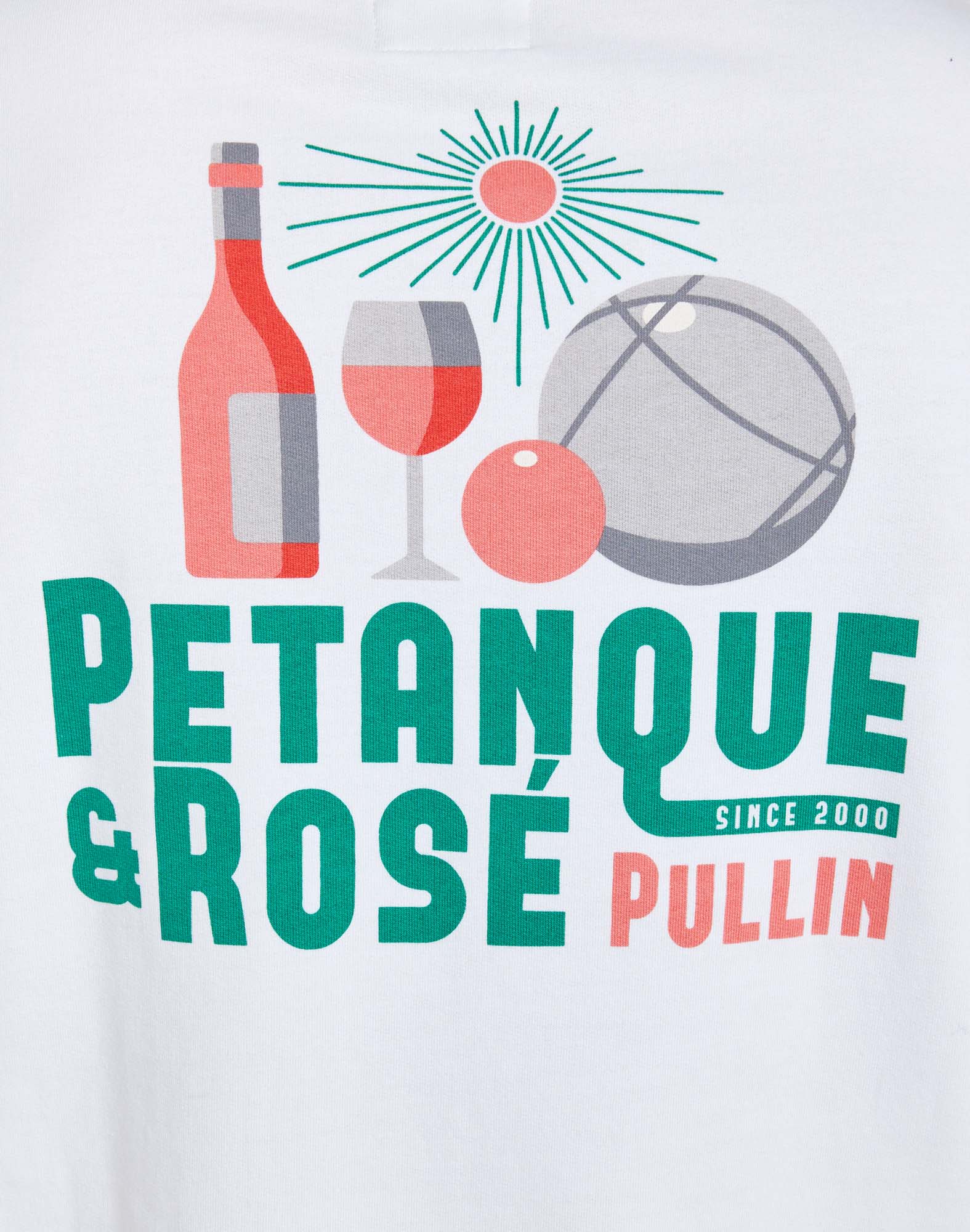 sweat petanque PULLIN en coton