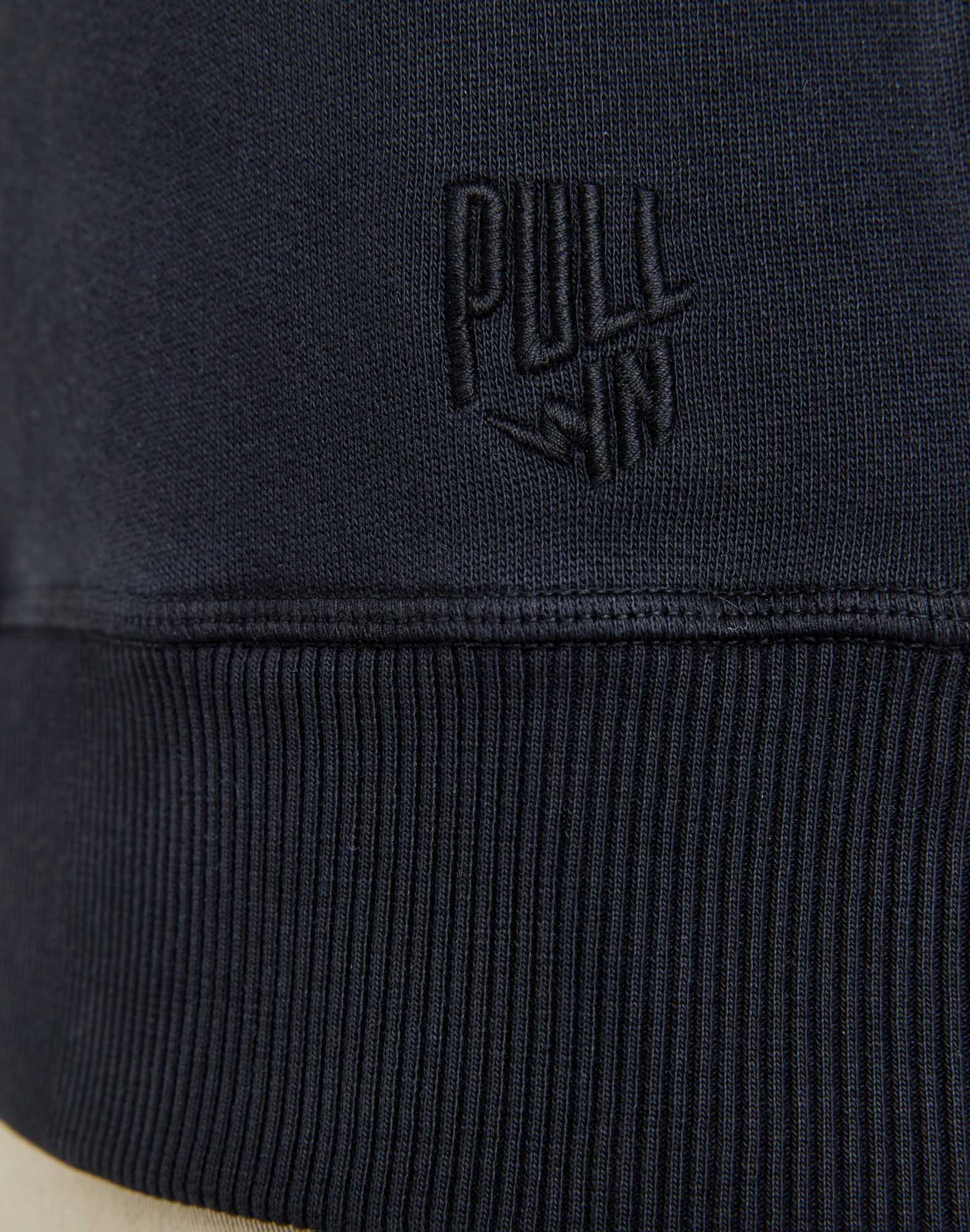 sweat plainblack PULLIN en coton
