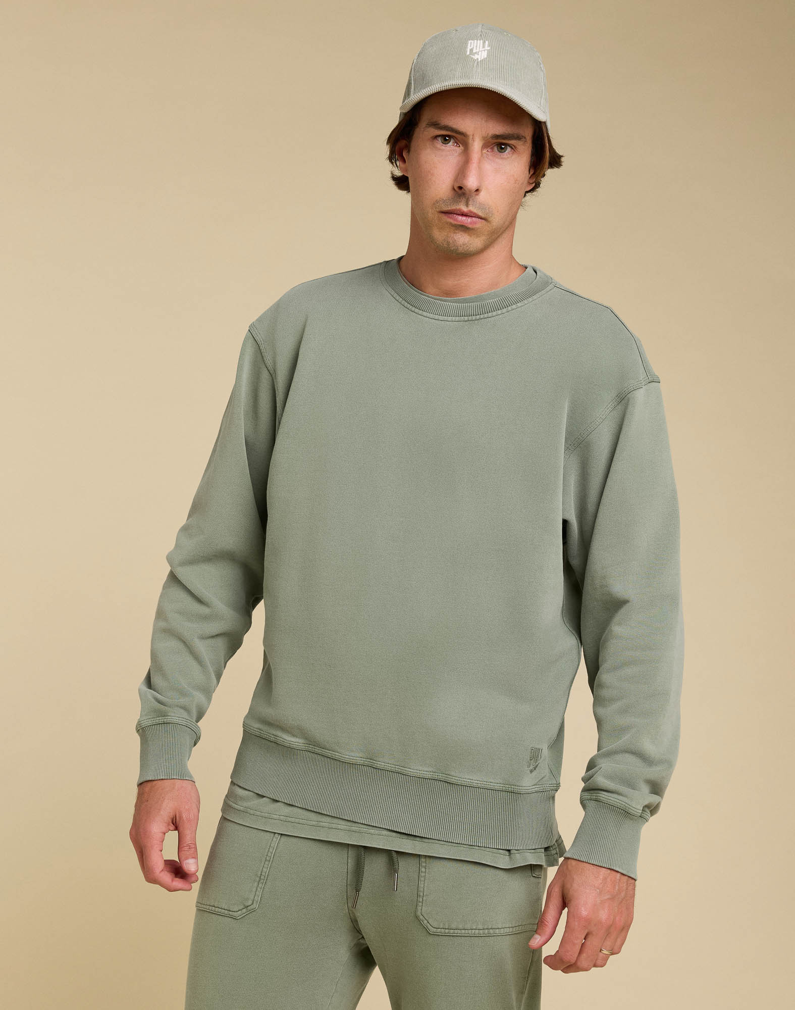sweat bronze PULLIN en coton